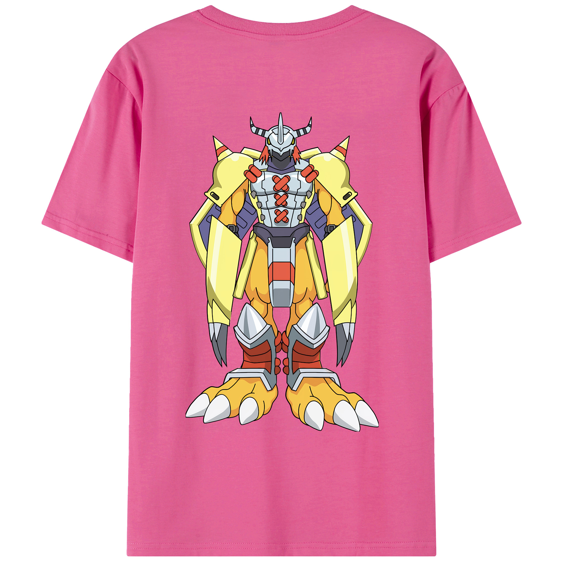 （画像用） Digimon デジタルモンスター/デジモン レディース半袖Tシャツ(バックプリント)