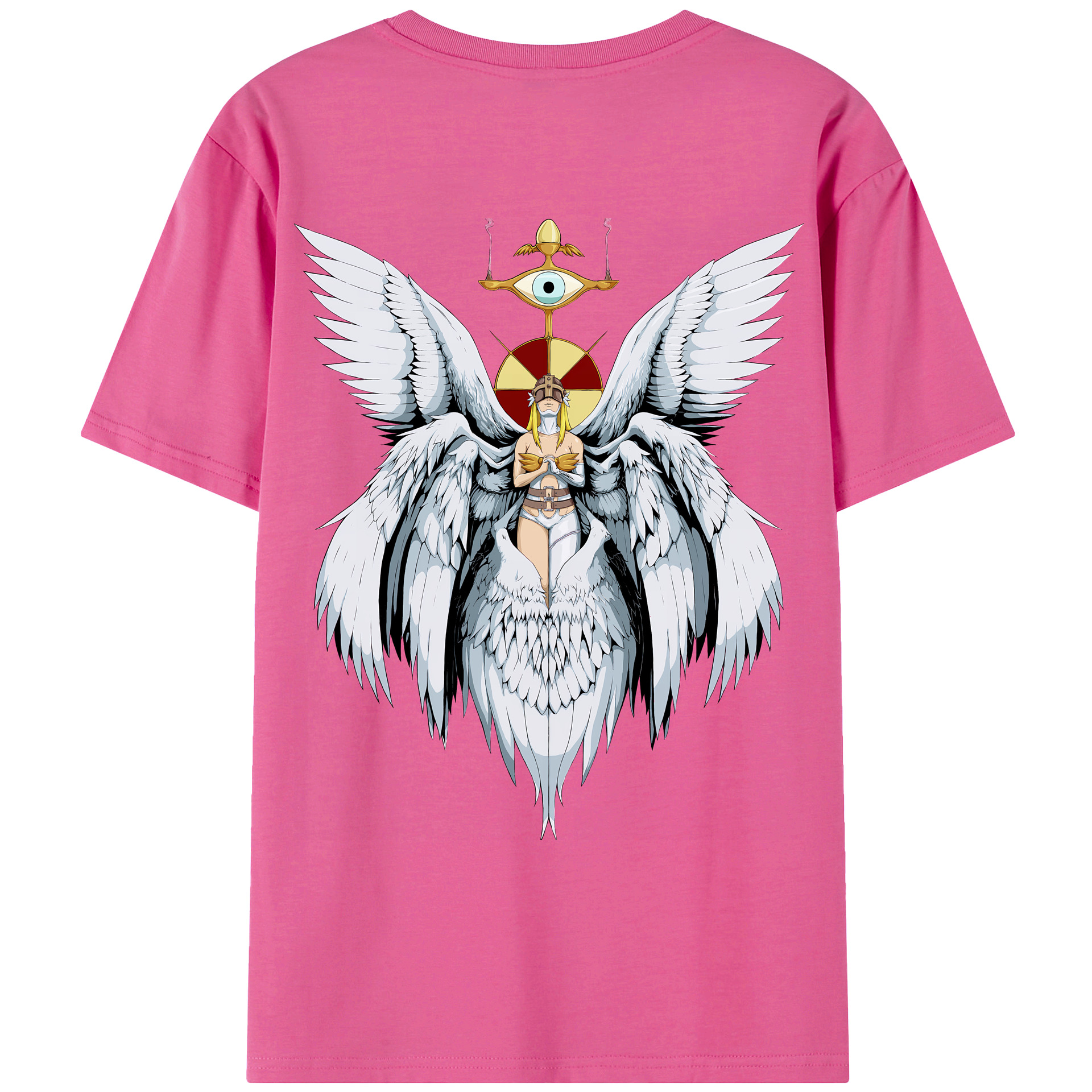 （画像用） Digimon デジタルモンスター/デジモン レディース半袖Tシャツ(バックプリント)