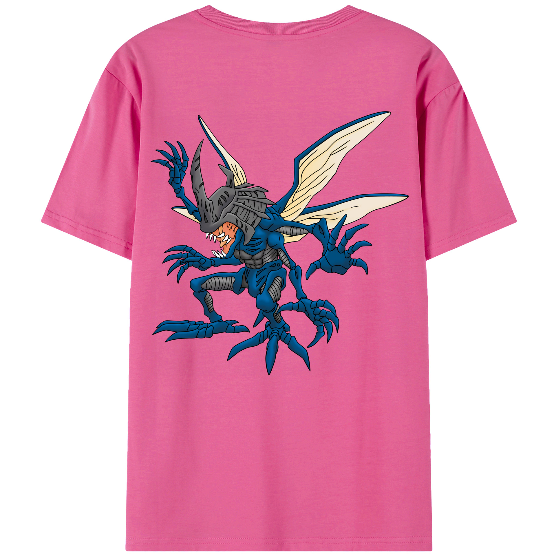 （画像用） Digimon デジタルモンスター/デジモン レディース半袖Tシャツ(バックプリント)