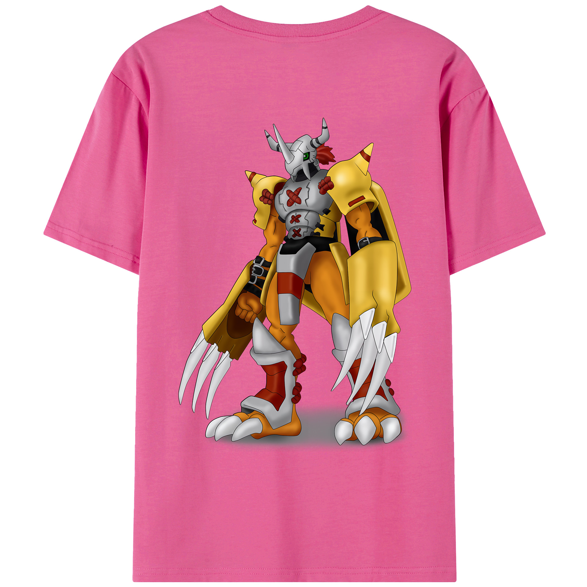 （画像用） Digimon デジタルモンスター/デジモン レディース半袖Tシャツ(バックプリント)