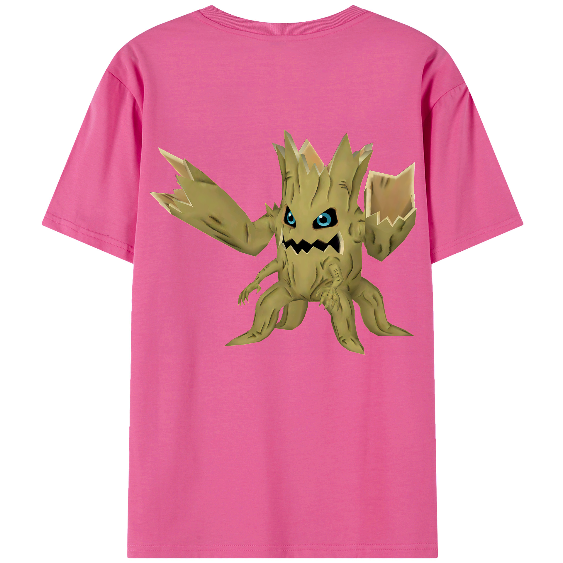 （画像用） Digimon デジタルモンスター/デジモン レディース半袖Tシャツ(バックプリント)