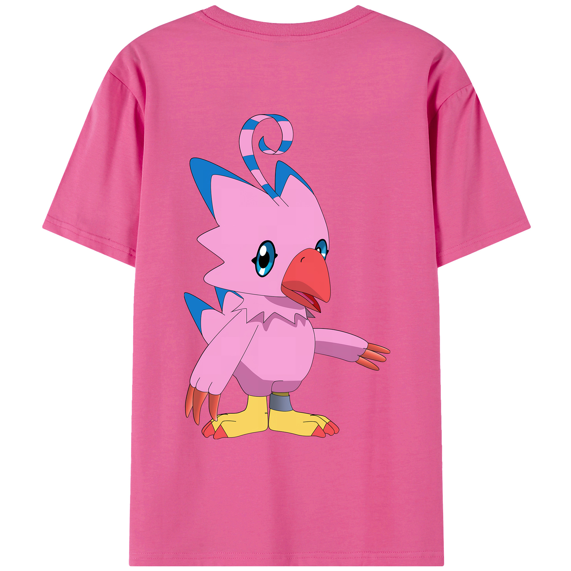 （画像用） Digimon デジタルモンスター/デジモン レディース半袖Tシャツ(バックプリント)