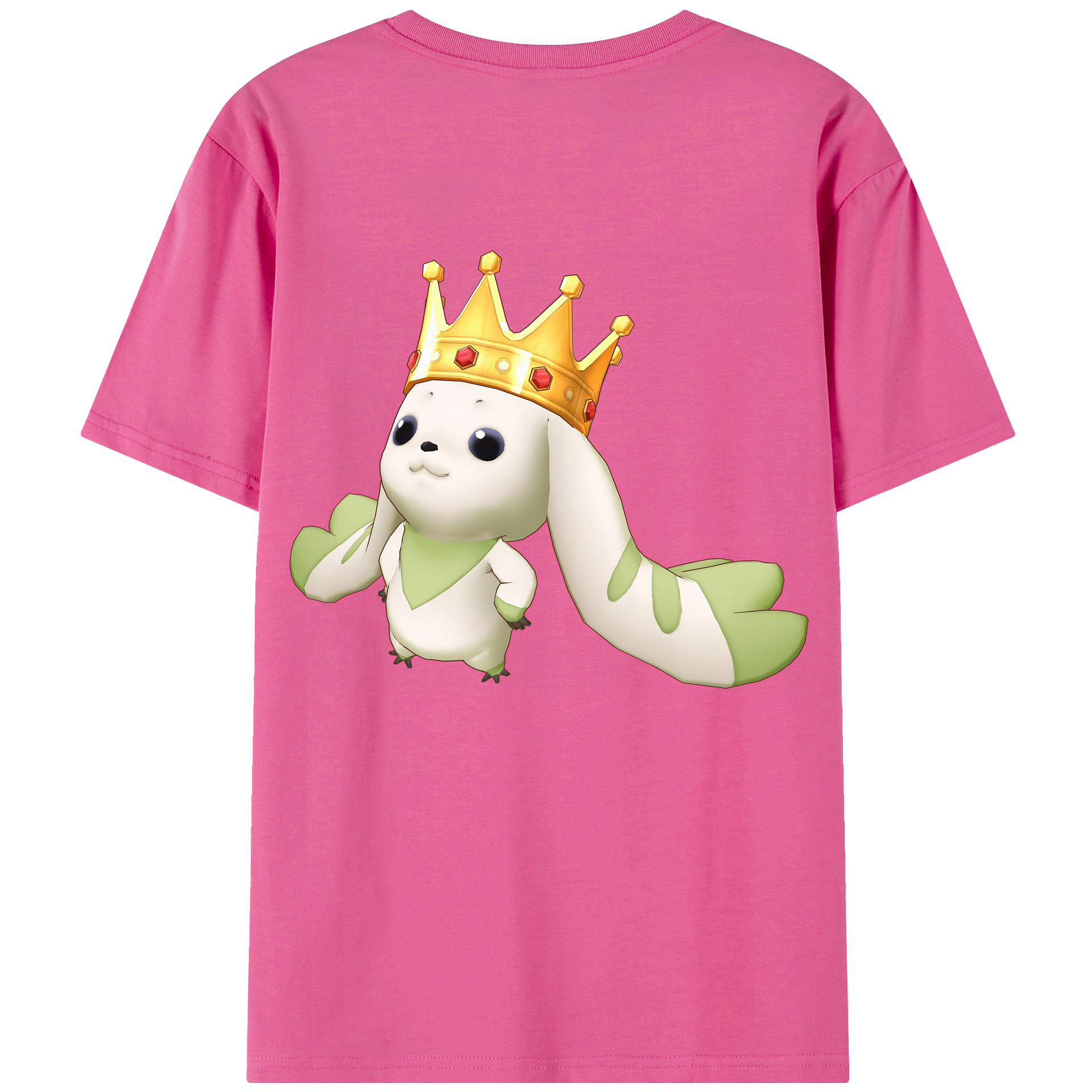 （画像用） Digimon デジタルモンスター/デジモン レディース半袖Tシャツ(バックプリント)