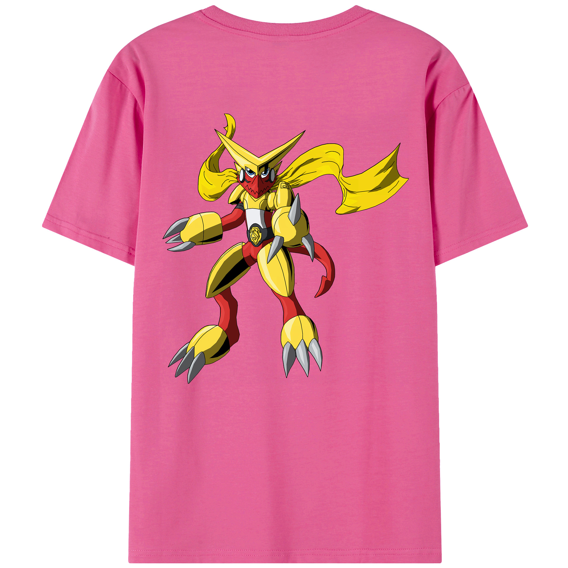 （画像用） Digimon デジタルモンスター/デジモン レディース半袖Tシャツ(バックプリント)