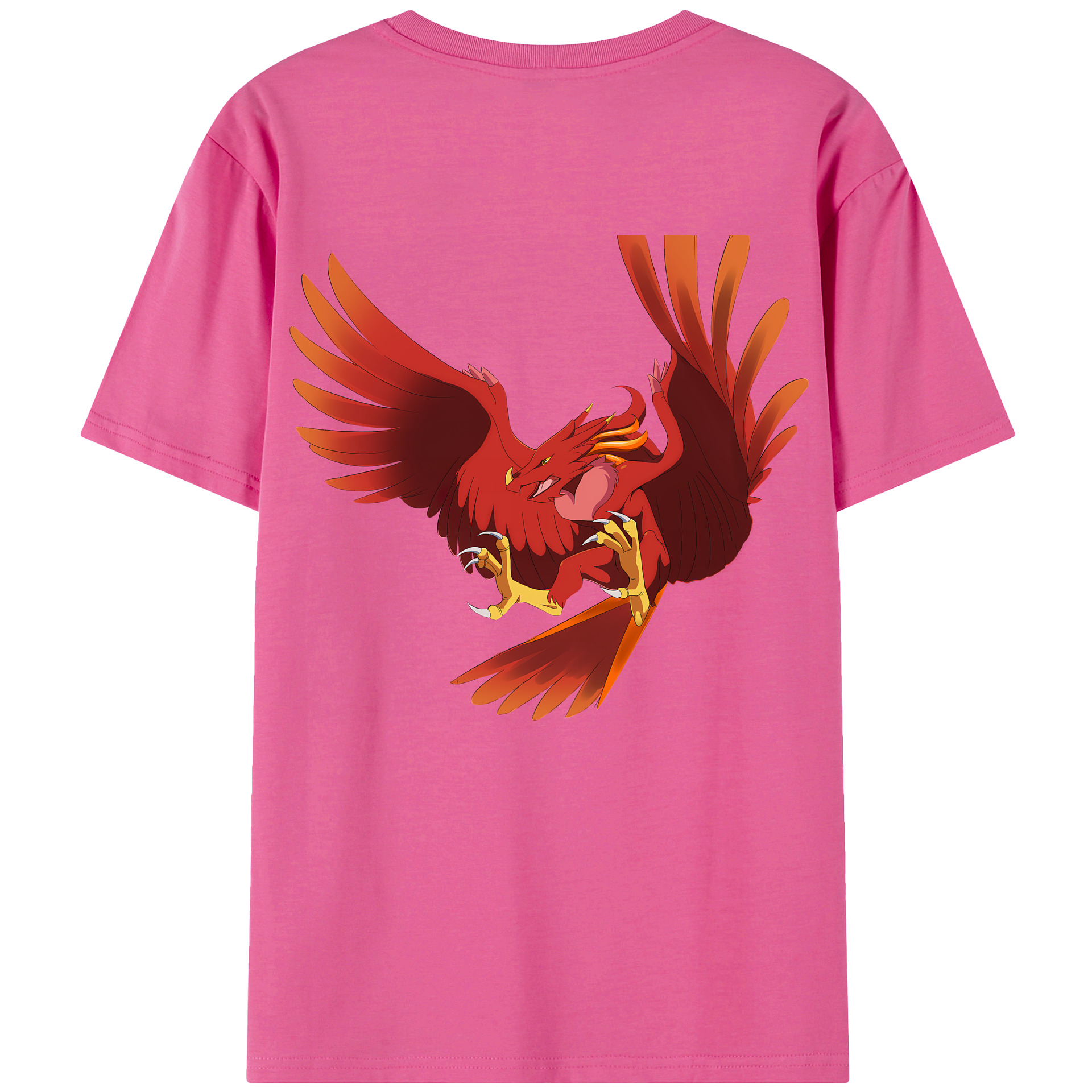 （画像用） Digimon デジタルモンスター/デジモン レディース半袖Tシャツ(バックプリント)