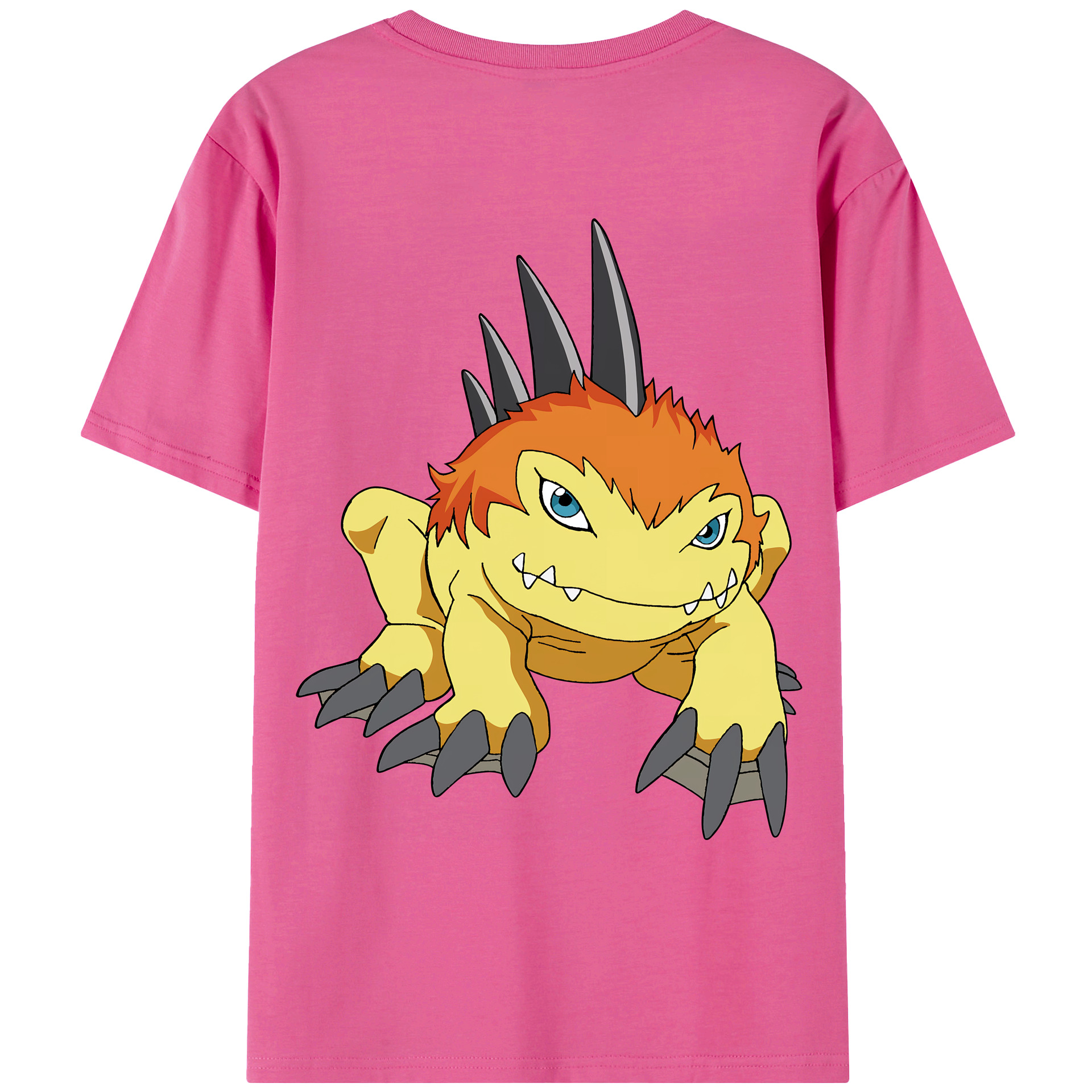 （画像用） Digimon デジタルモンスター/デジモン レディース半袖Tシャツ(バックプリント)