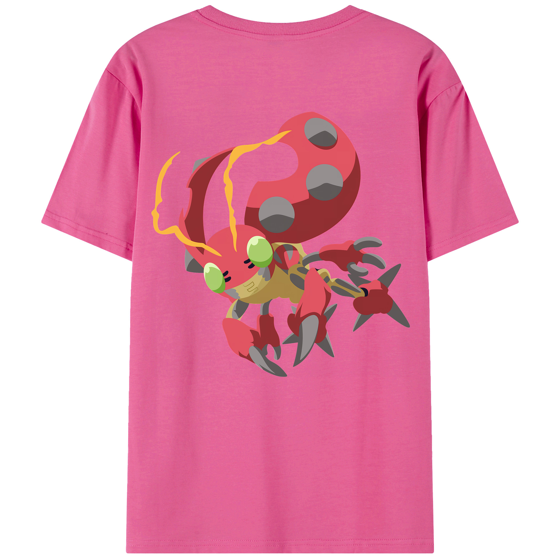 （画像用） Digimon デジタルモンスター/デジモン レディース半袖Tシャツ(バックプリント)