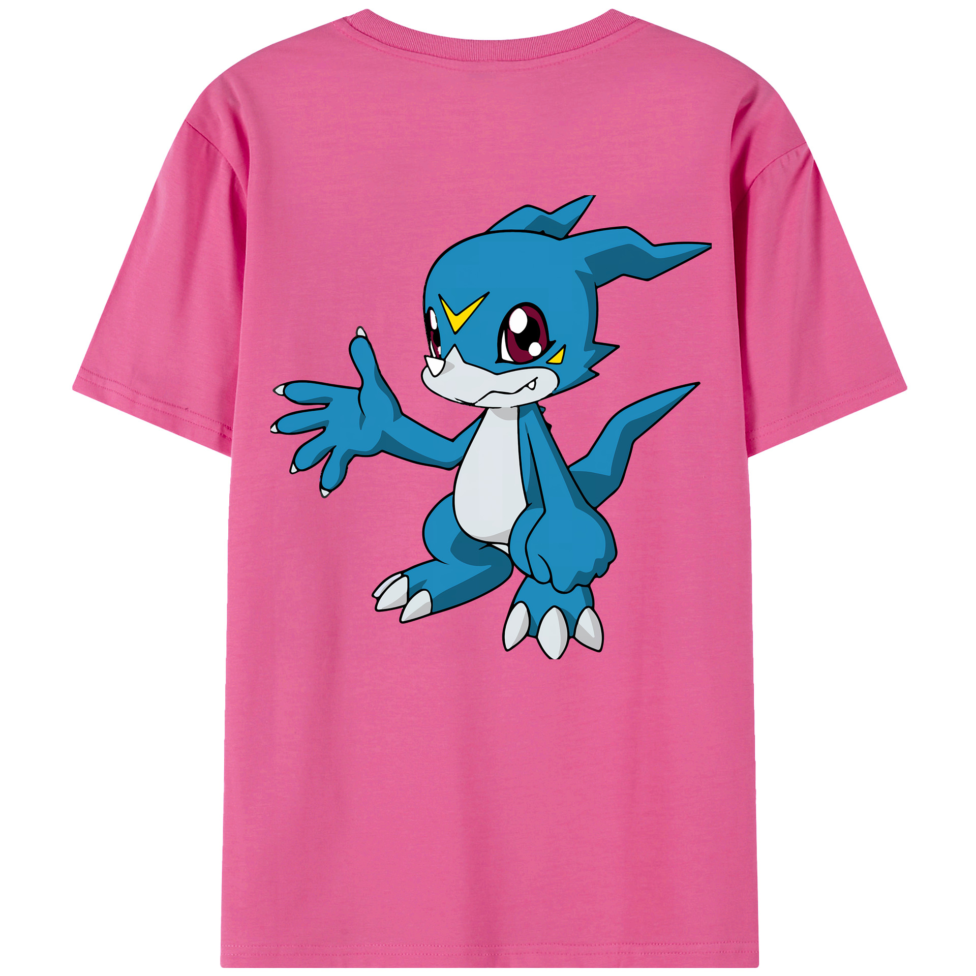 （画像用） Digimon デジタルモンスター/デジモン レディース半袖Tシャツ(バックプリント)