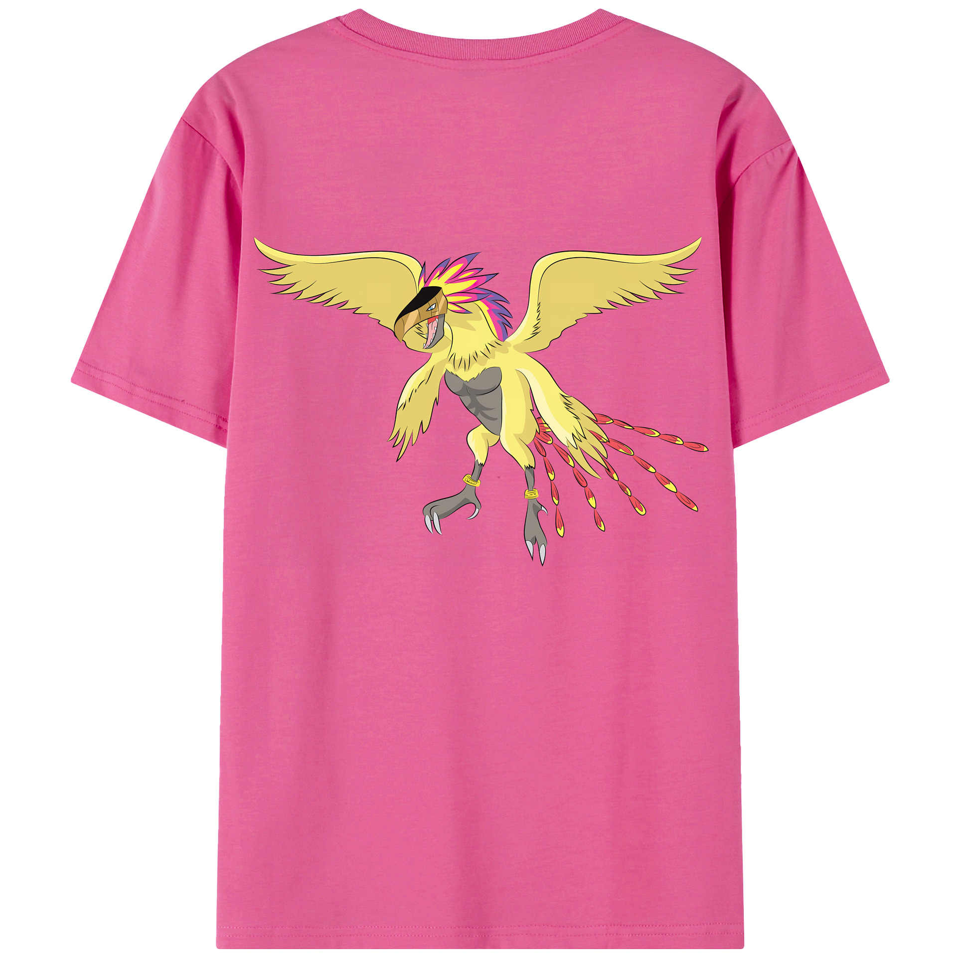 （画像用） Digimon デジタルモンスター/デジモン レディース半袖Tシャツ(バックプリント)
