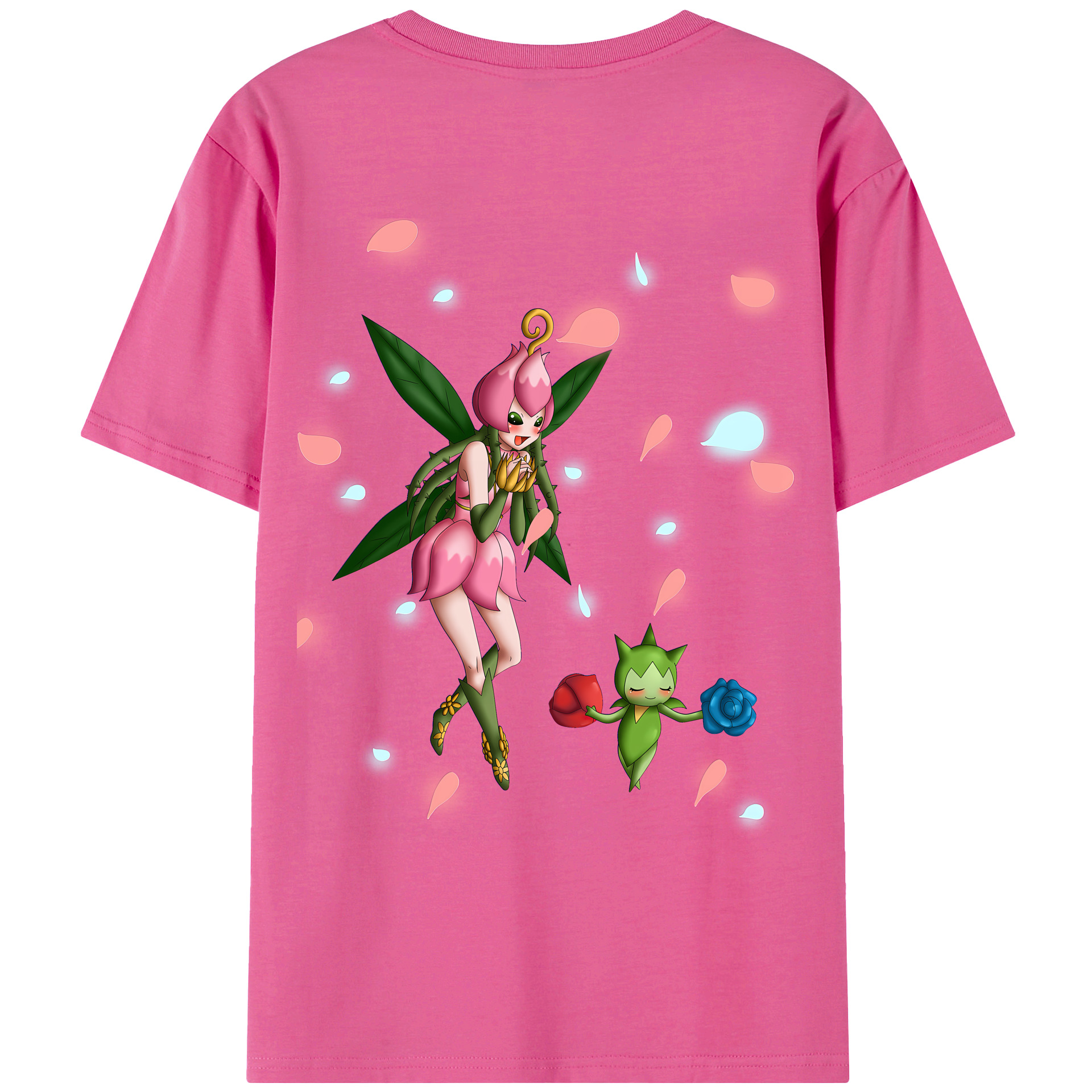 （画像用） Digimon デジタルモンスター/デジモン レディース半袖Tシャツ(バックプリント)