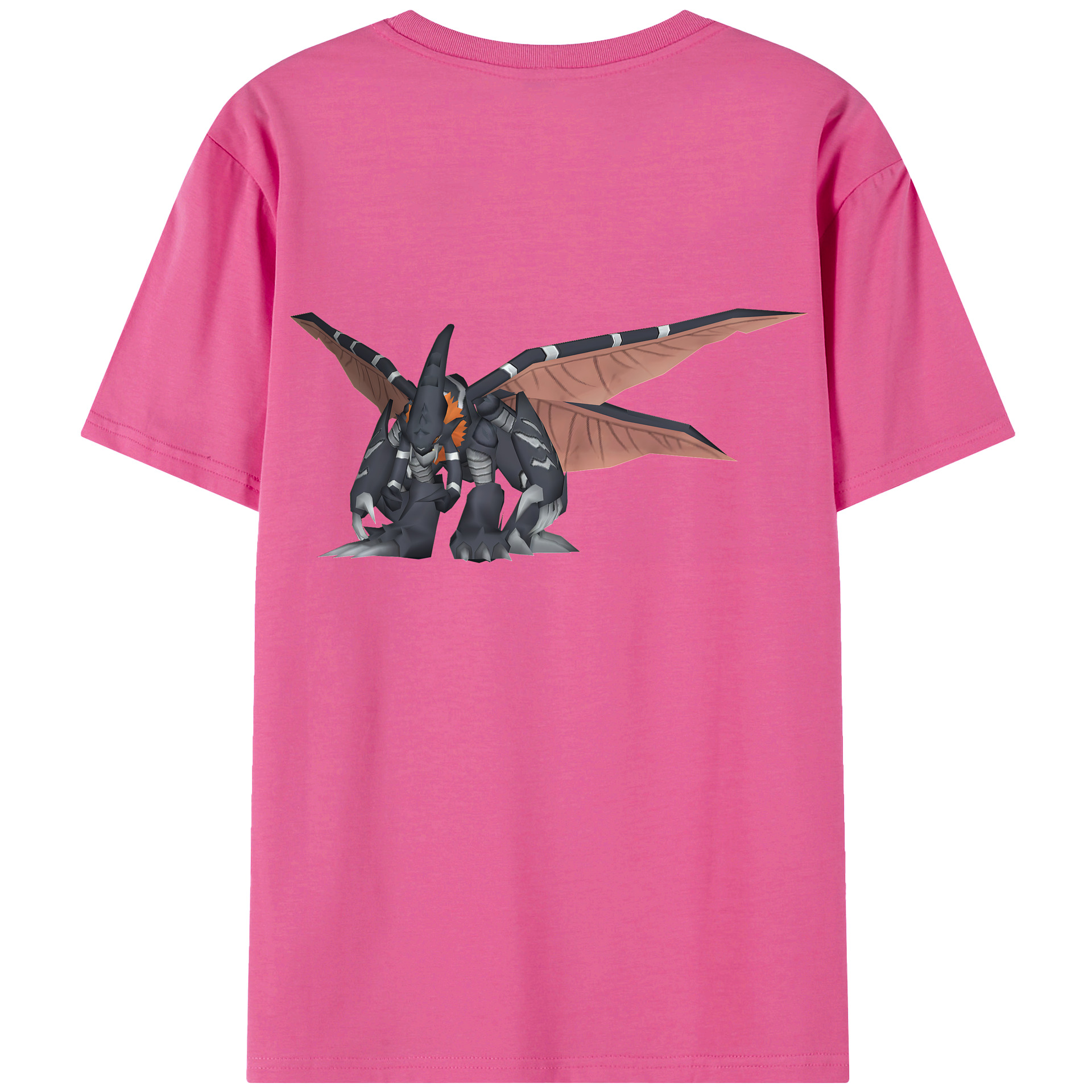 （画像用） Digimon デジタルモンスター/デジモン レディース半袖Tシャツ(バックプリント)