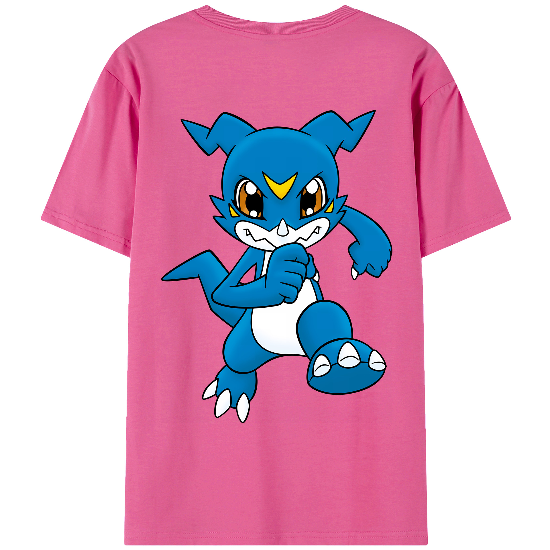（画像用） Digimon デジタルモンスター/デジモン レディース半袖Tシャツ(バックプリント)
