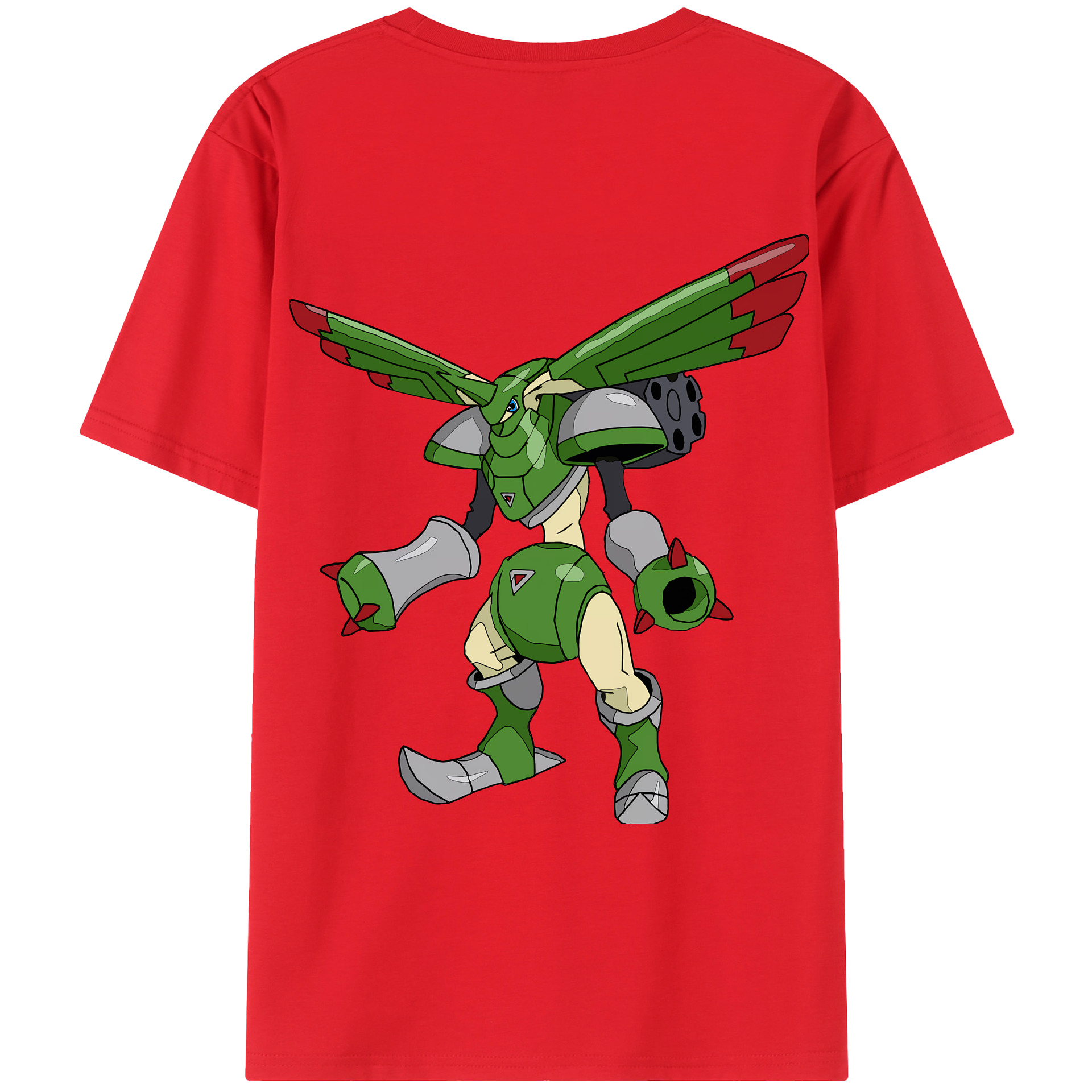 （画像用） Digimon デジタルモンスター/デジモン レディース半袖Tシャツ(バックプリント)