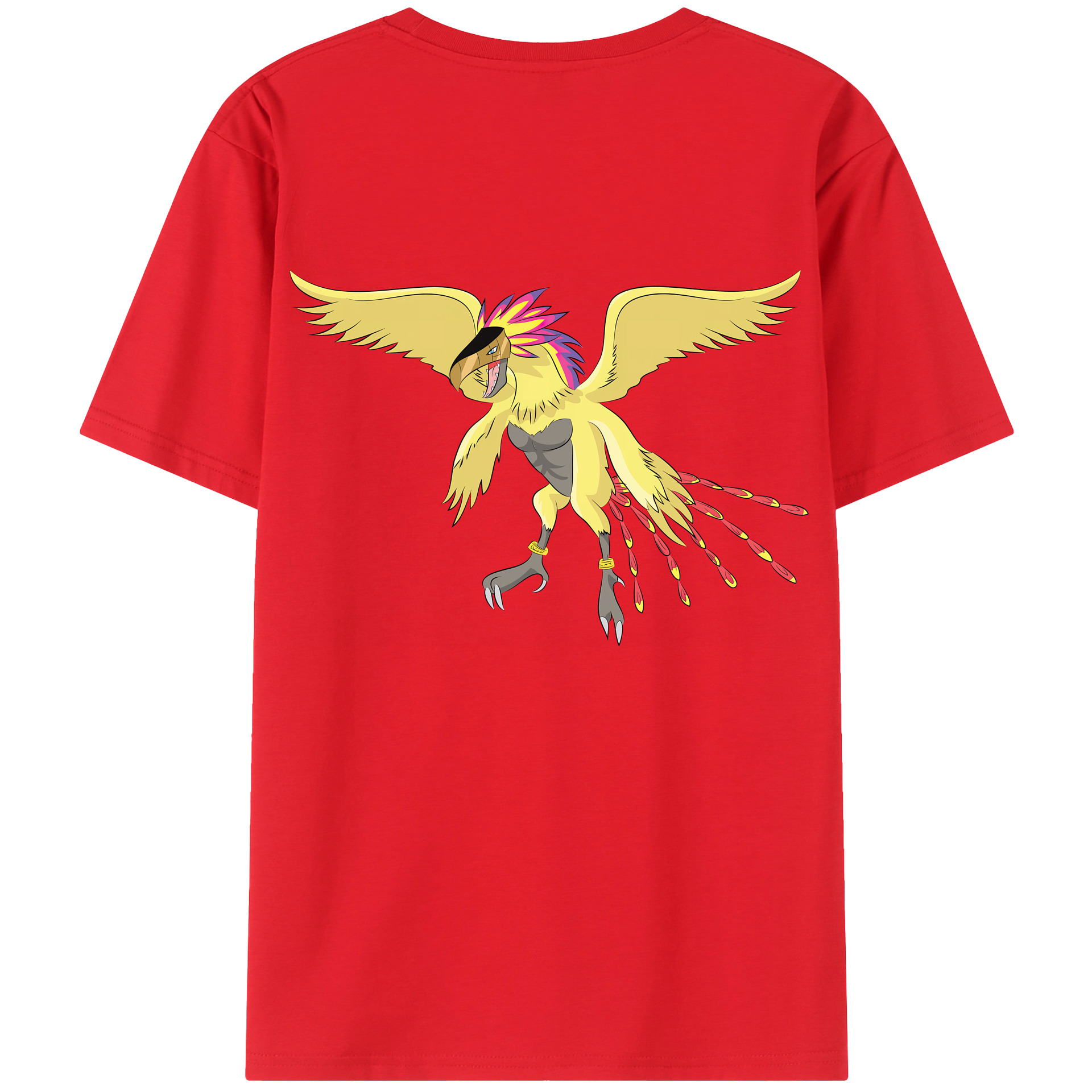 （画像用） Digimon デジタルモンスター/デジモン レディース半袖Tシャツ(バックプリント)