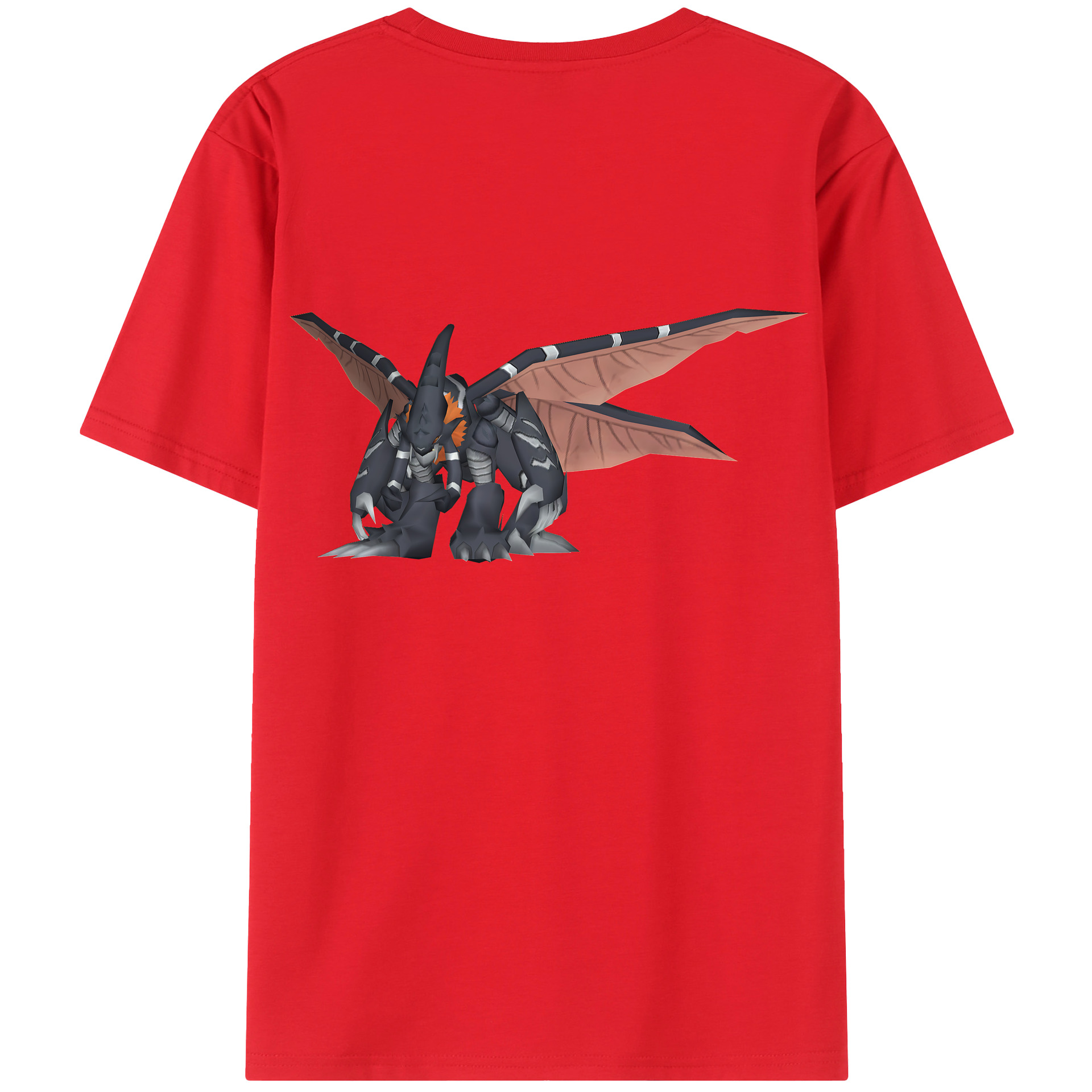 （画像用） Digimon デジタルモンスター/デジモン レディース半袖Tシャツ(バックプリント)