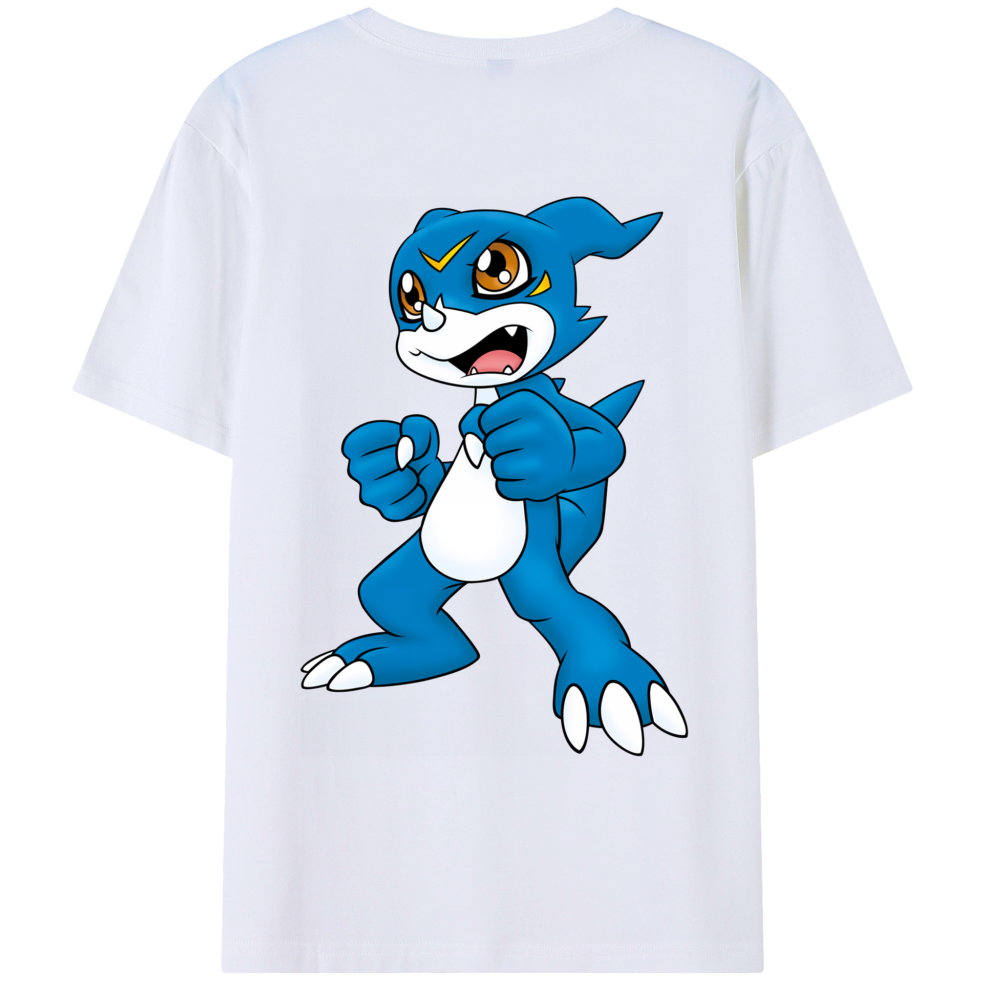 （画像用） Digimon デジタルモンスター/デジモン レディース半袖Tシャツ(バックプリント)