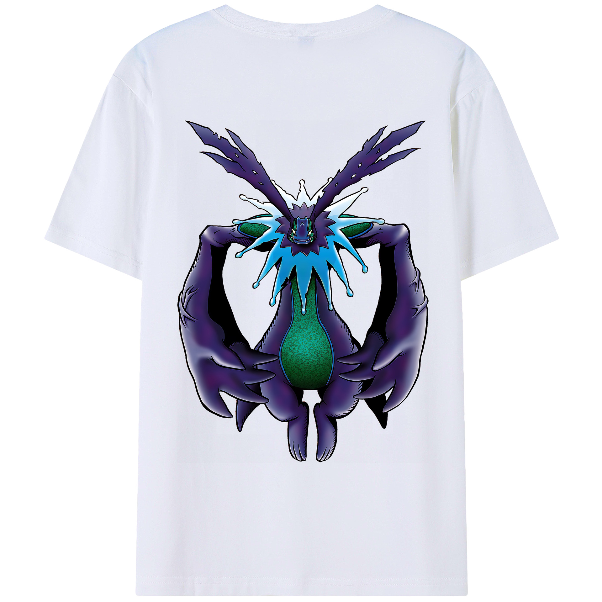 （画像用） Digimon デジタルモンスター/デジモン レディース半袖Tシャツ(バックプリント)