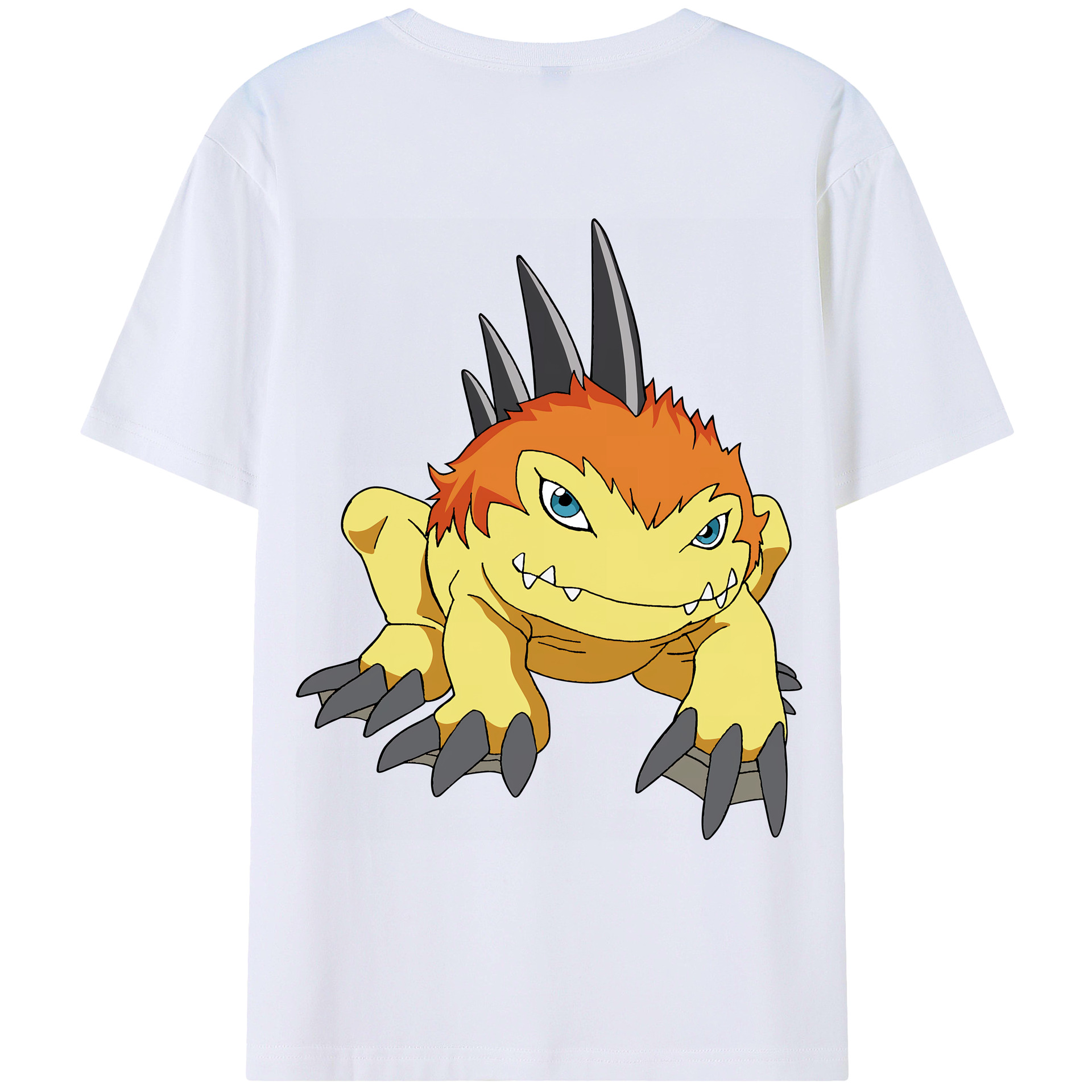 （画像用） Digimon デジタルモンスター/デジモン レディース半袖Tシャツ(バックプリント)