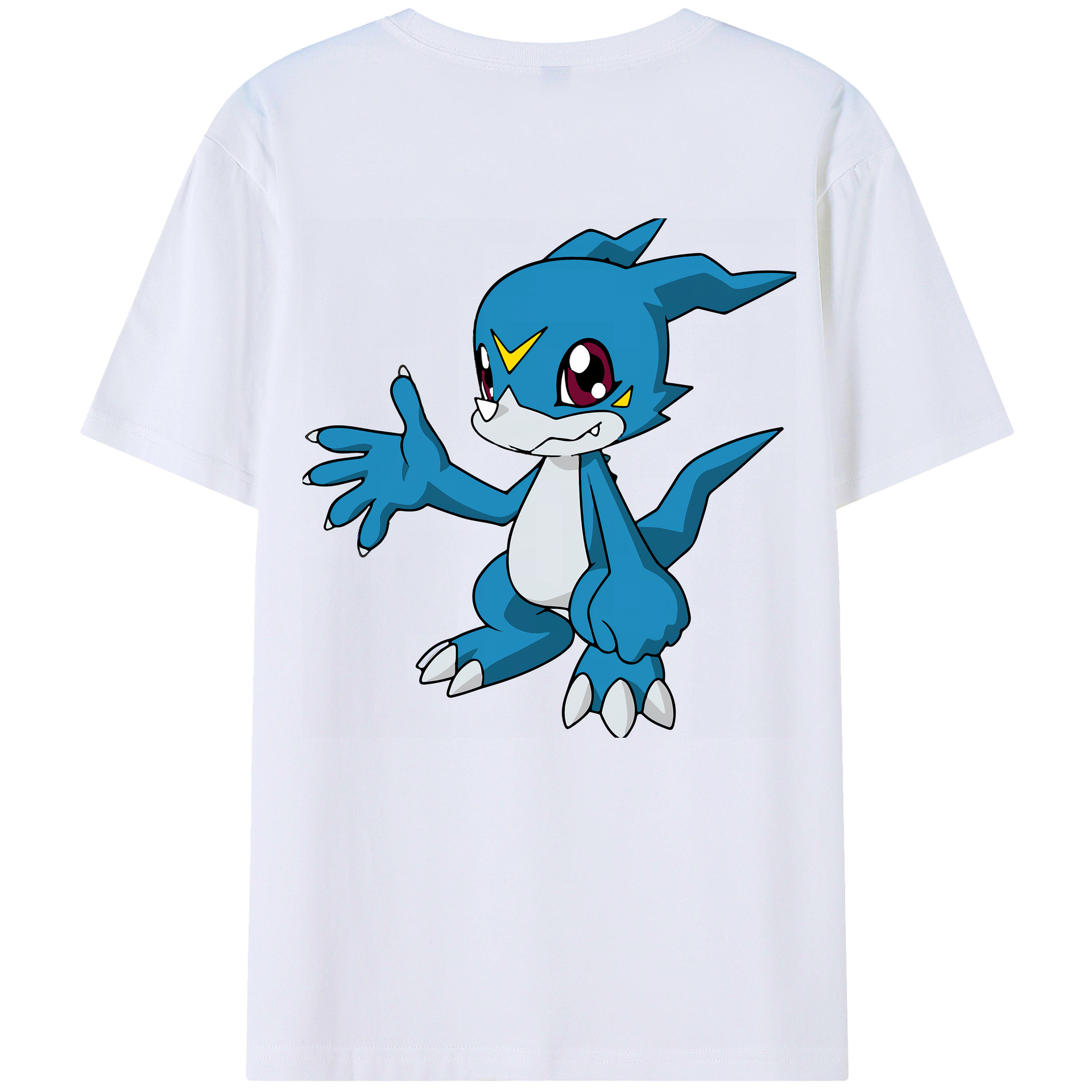 （画像用） Digimon デジタルモンスター/デジモン レディース半袖Tシャツ(バックプリント)