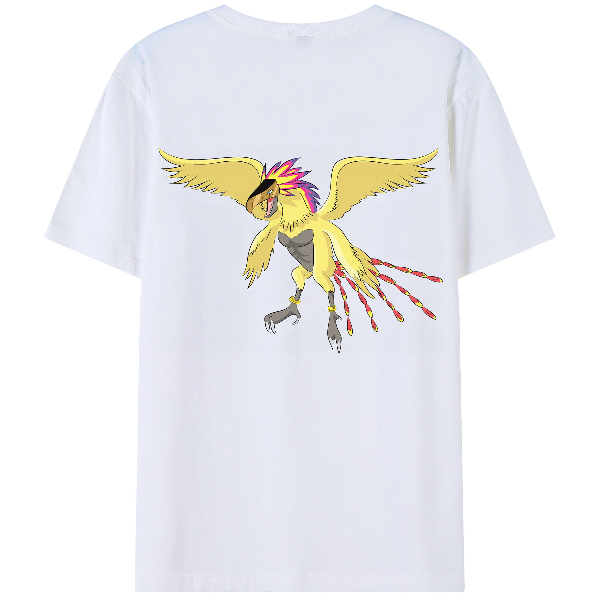 （画像用） Digimon デジタルモンスター/デジモン レディース半袖Tシャツ(バックプリント)