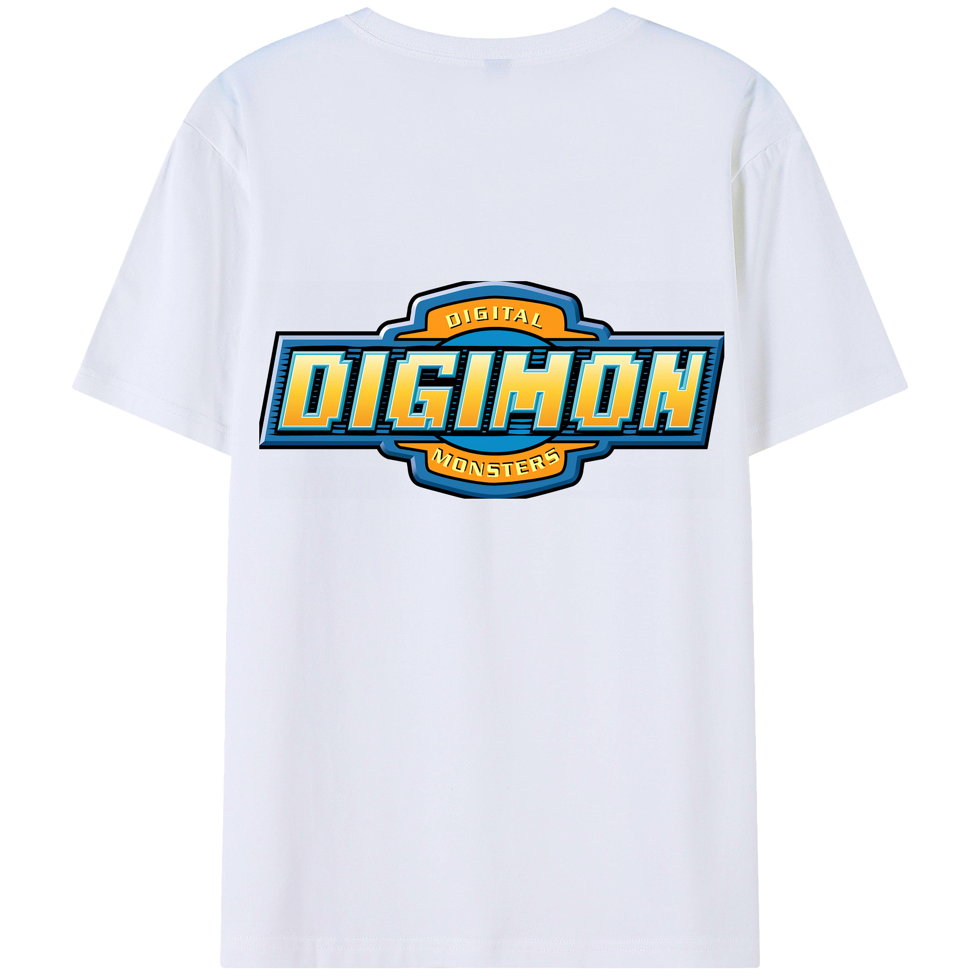 （画像用） Digimon デジタルモンスター/デジモン レディース半袖Tシャツ(バックプリント)