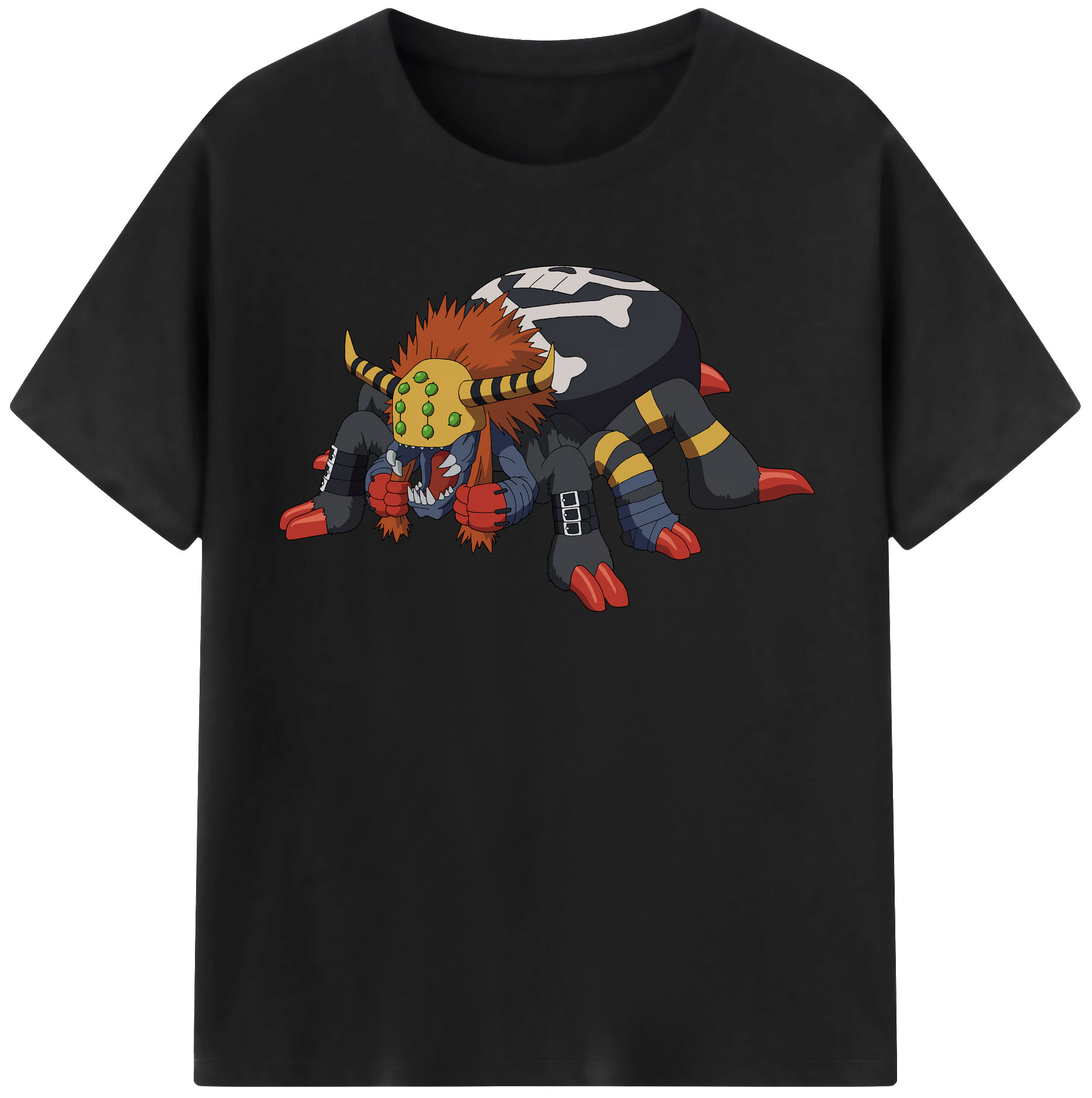 （画像用） Digimon デジタルモンスター/デジモン レディースカジュアルプリントTシャツ（綿100％）
