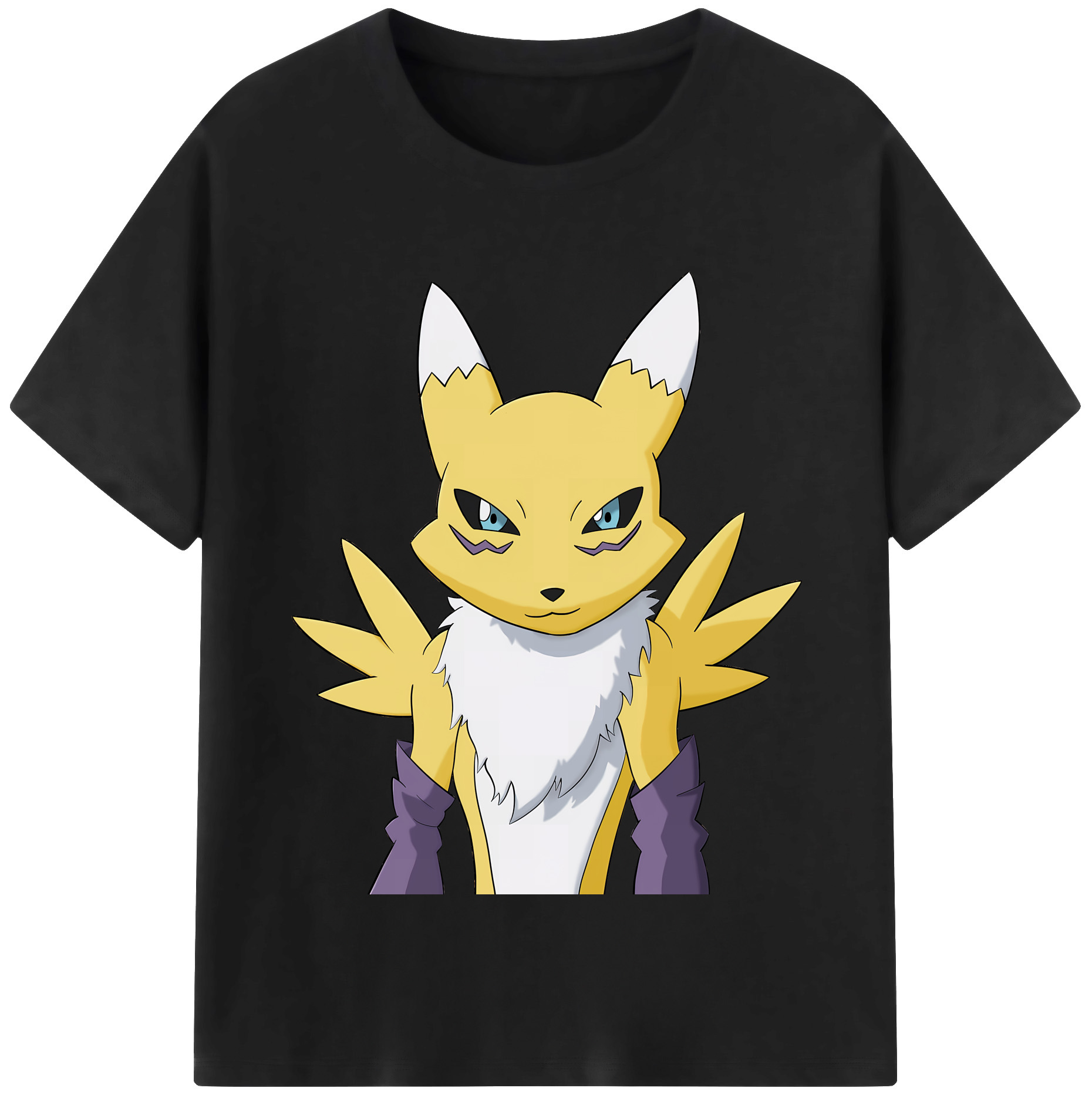 （画像用） Digimon デジタルモンスター/デジモン レディースカジュアルプリントTシャツ（綿100％）
