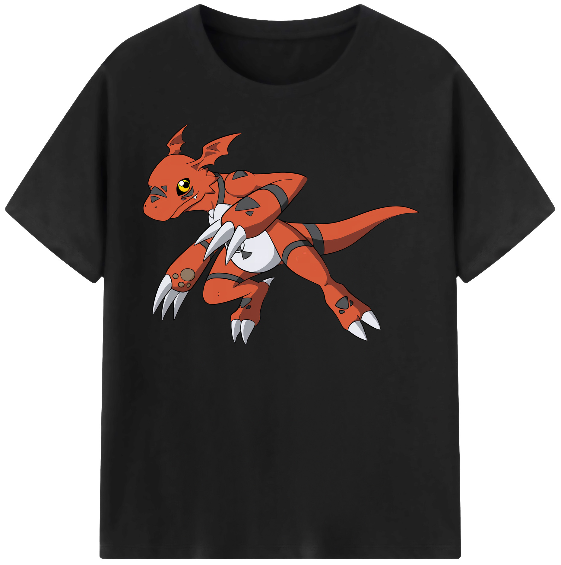 （画像用） Digimon デジタルモンスター/デジモン レディースカジュアルプリントTシャツ（綿100％）