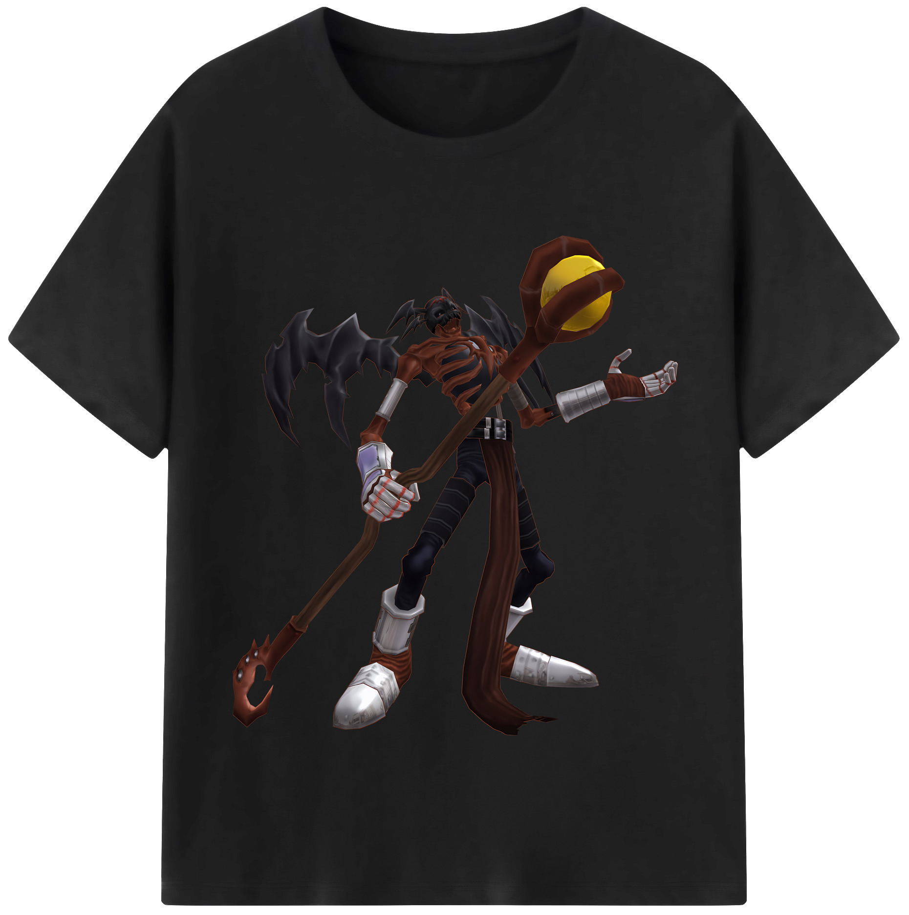 （画像用） Digimon デジタルモンスター/デジモン レディースカジュアルプリントTシャツ（綿100％）