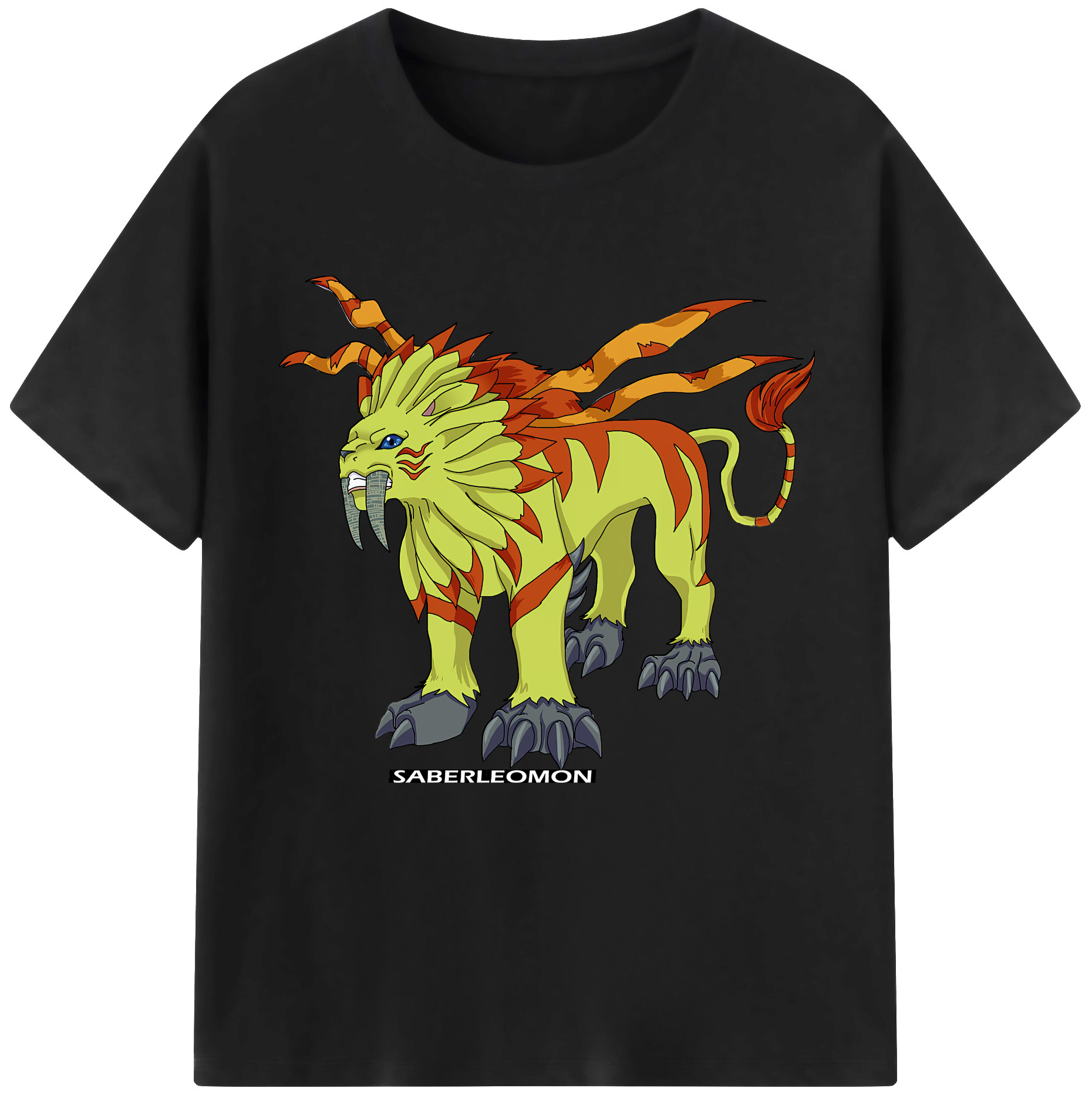 （画像用） Digimon デジタルモンスター/デジモン レディースカジュアルプリントTシャツ（綿100％）