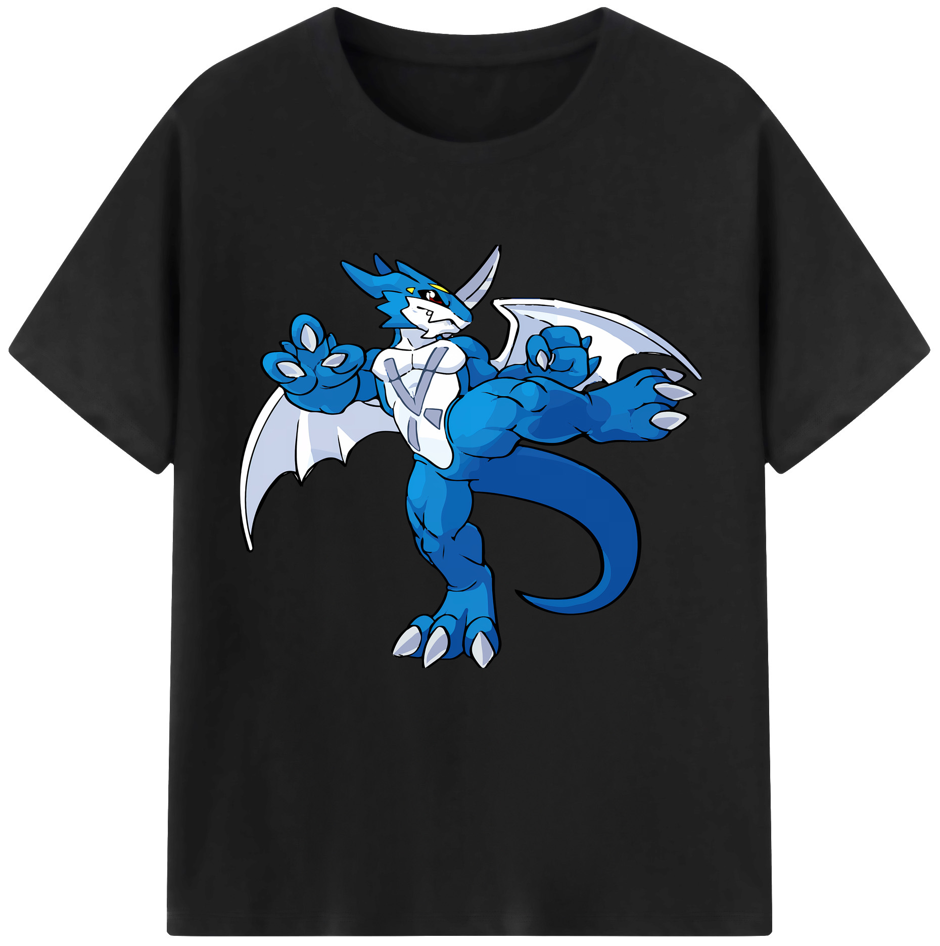 （画像用） Digimon デジタルモンスター/デジモン レディースカジュアルプリントTシャツ（綿100％）