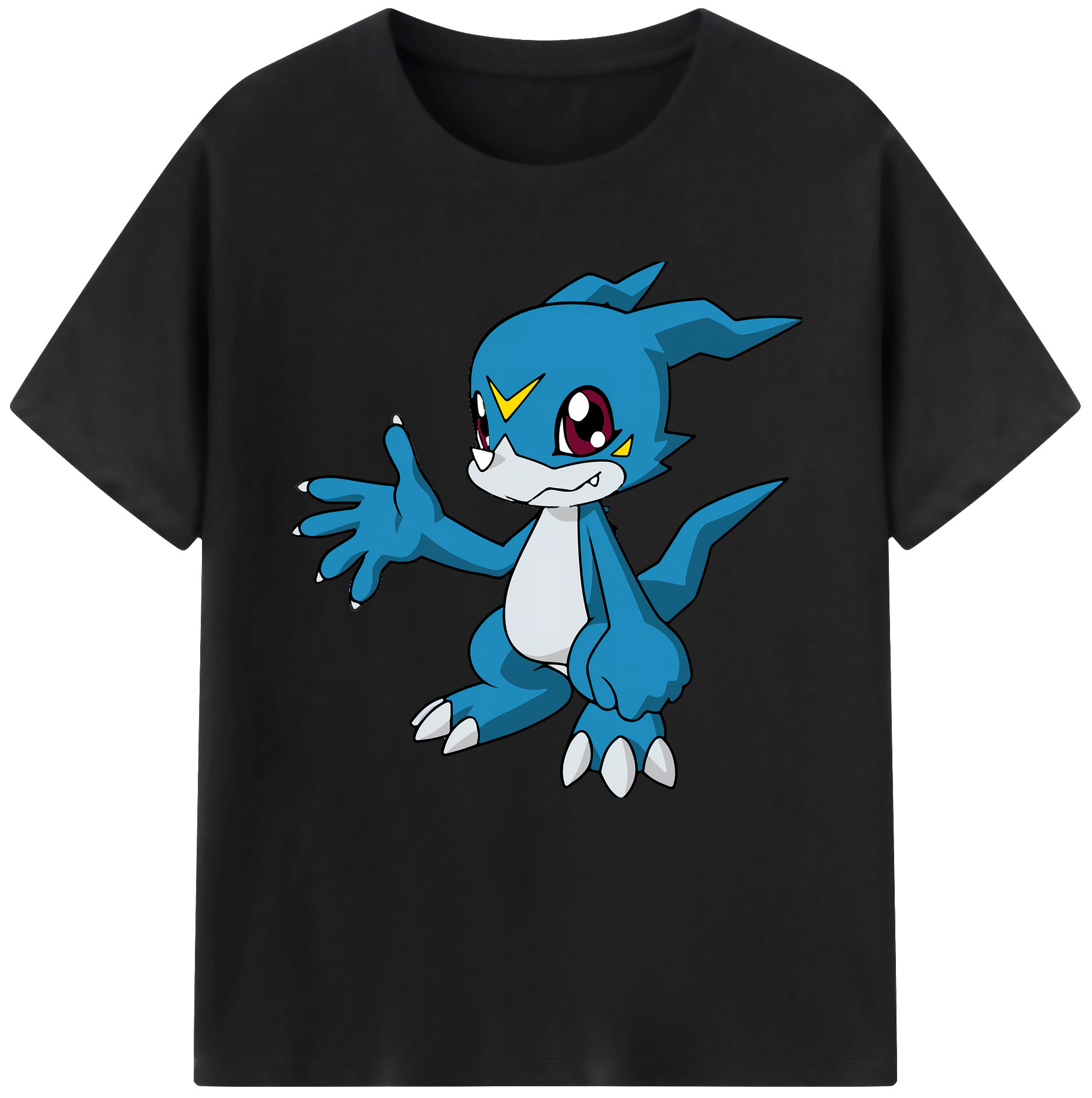 （画像用） Digimon デジタルモンスター/デジモン レディースカジュアルプリントTシャツ（綿100％）