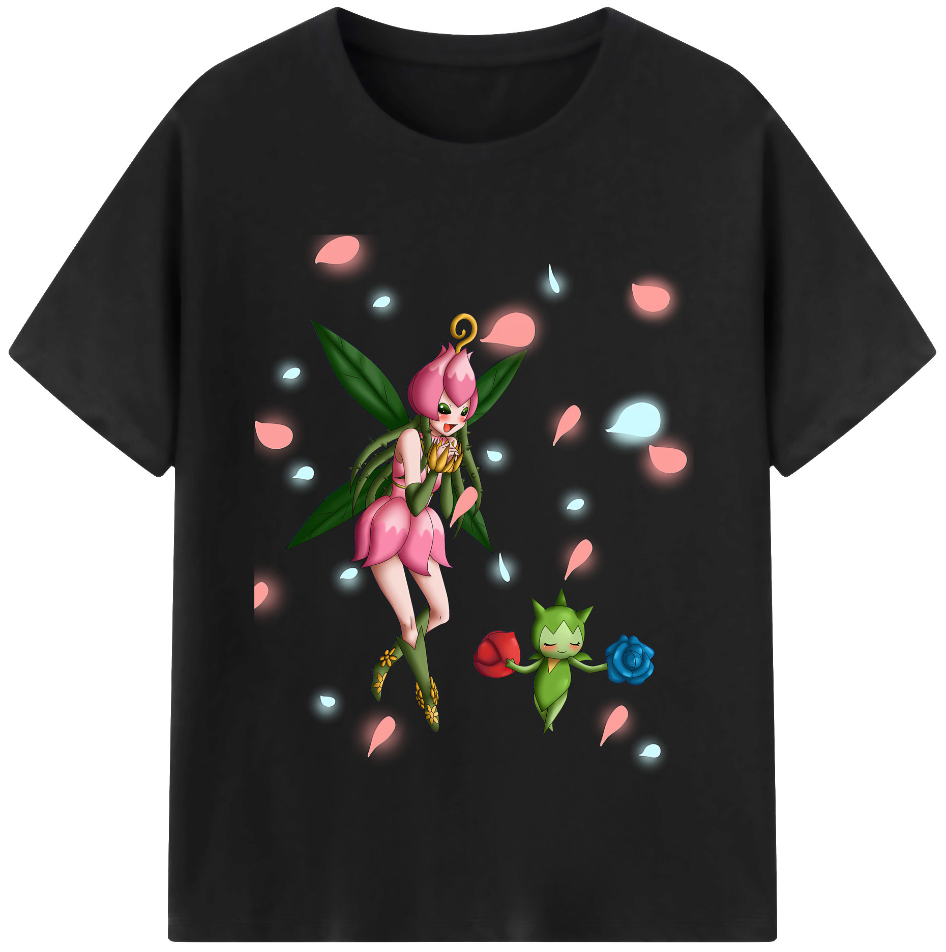 （画像用） Digimon デジタルモンスター/デジモン レディースカジュアルプリントTシャツ（綿100％）