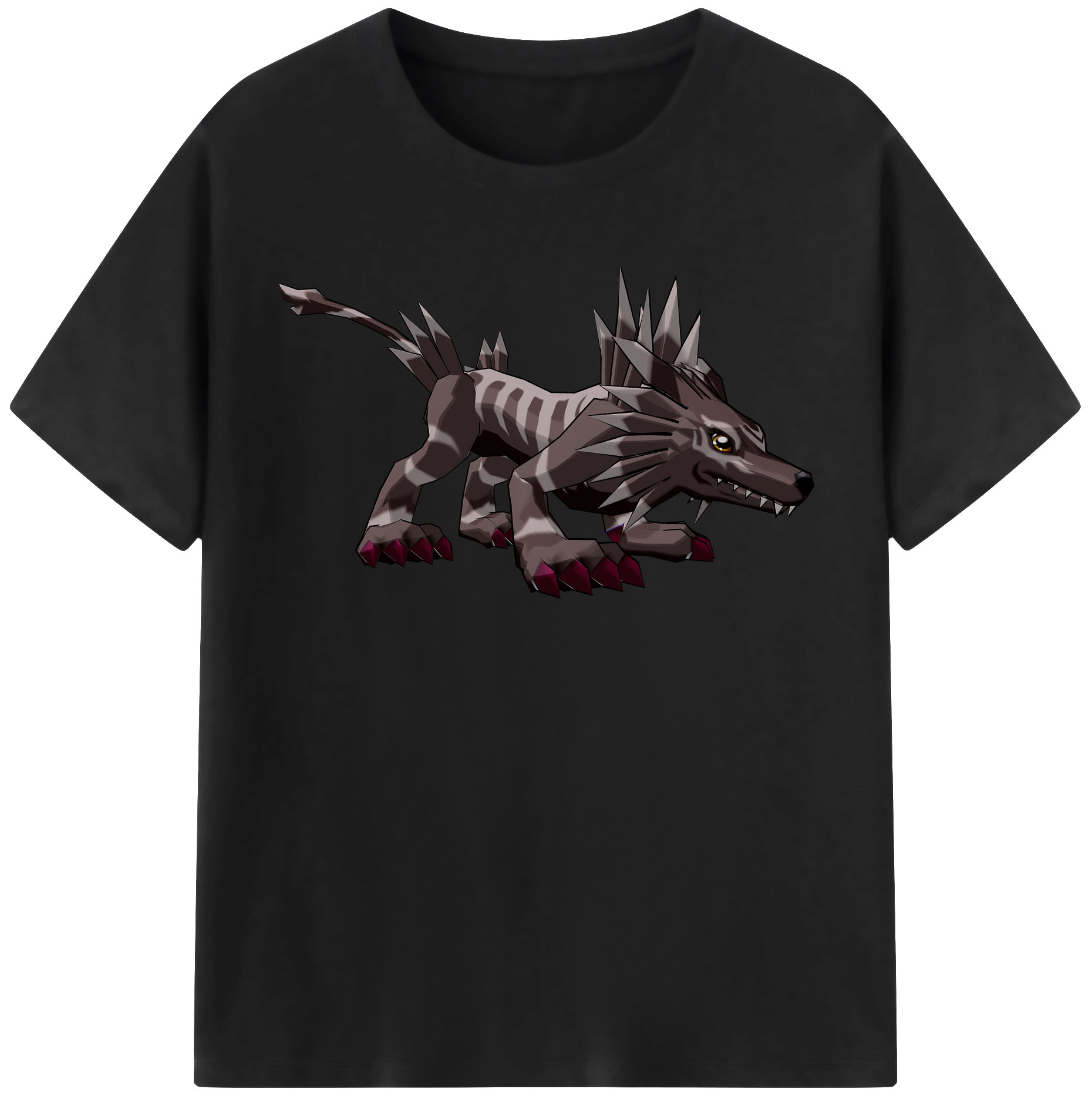 （画像用） Digimon デジタルモンスター/デジモン レディースカジュアルプリントTシャツ（綿100％）