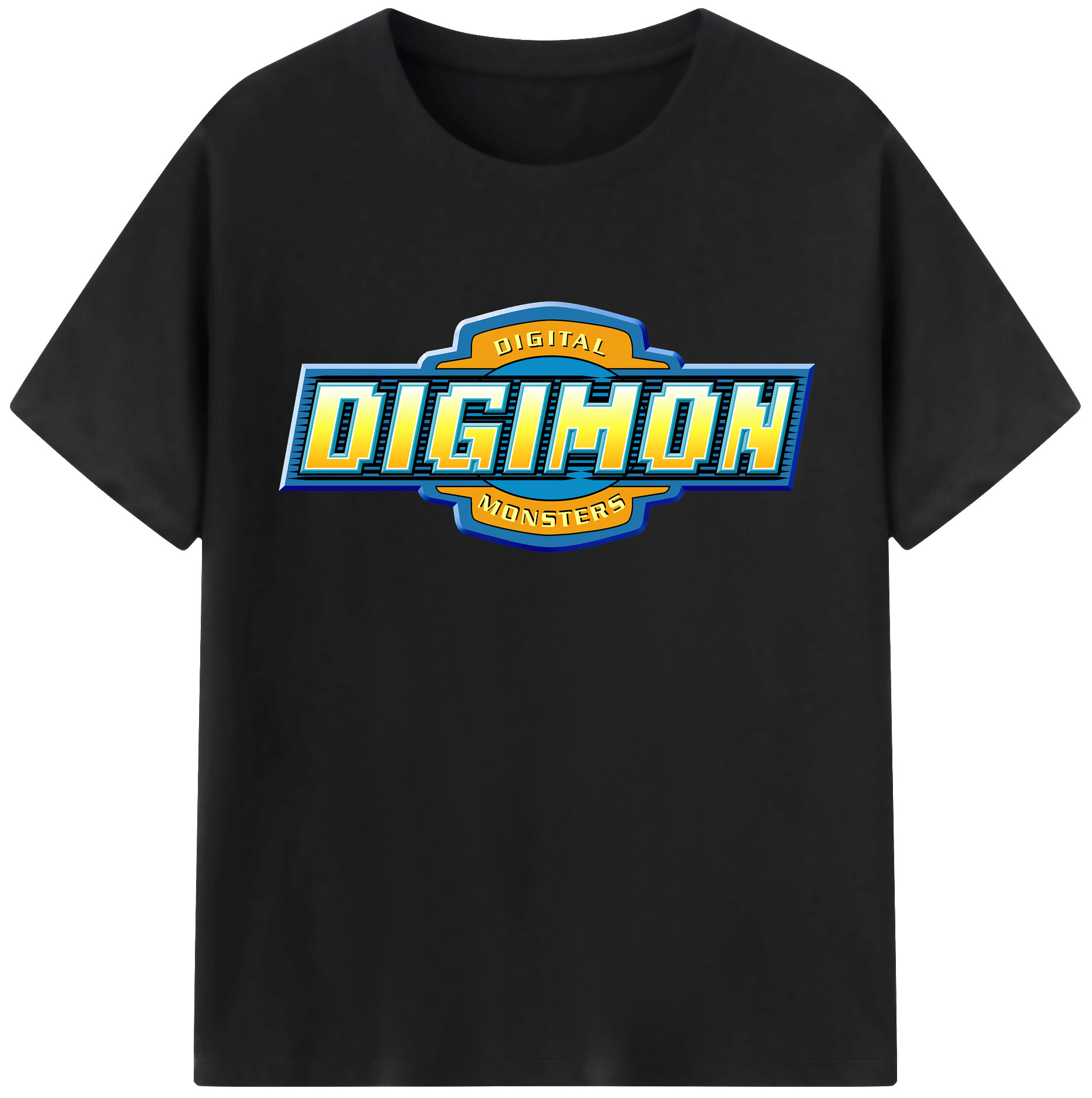 （画像用） Digimon デジタルモンスター/デジモン レディースカジュアルプリントTシャツ（綿100％）