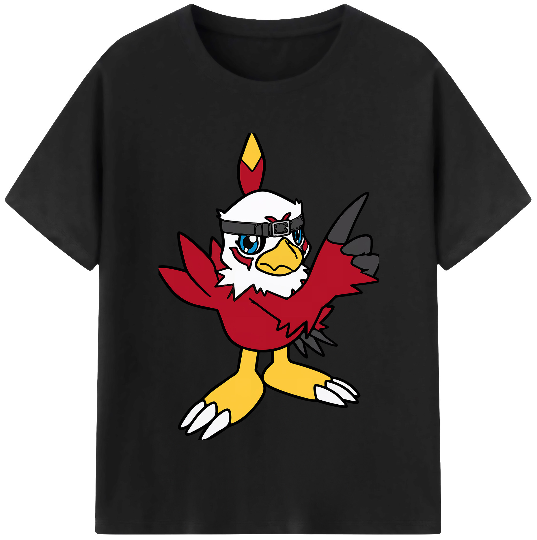（画像用） Digimon デジタルモンスター/デジモン レディースカジュアルプリントTシャツ（綿100％）