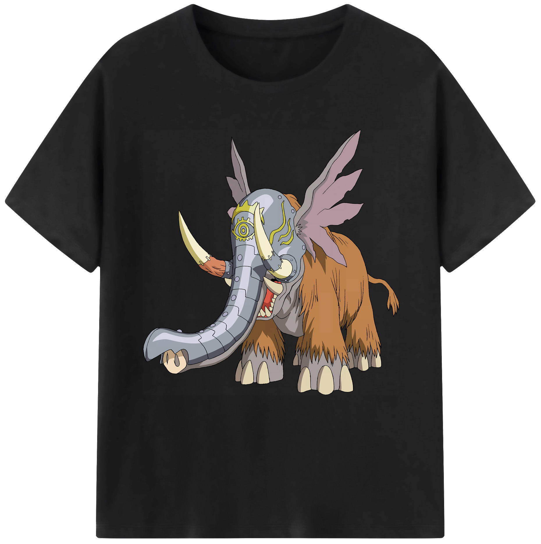 （画像用） Digimon デジタルモンスター/デジモン レディースカジュアルプリントTシャツ（綿100％）