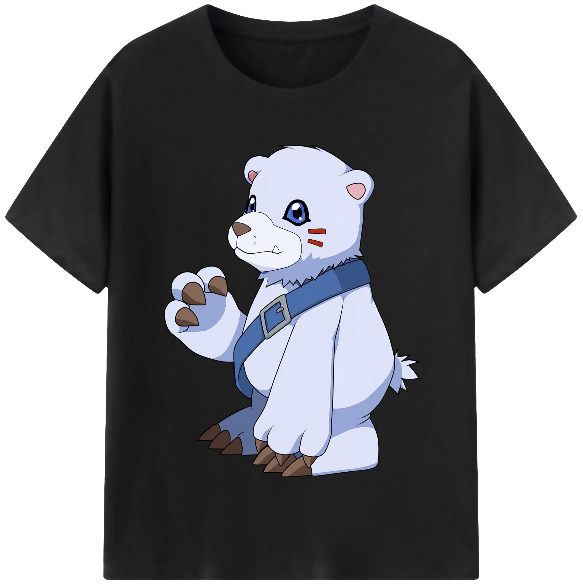 （画像用） Digimon デジタルモンスター/デジモン レディースカジュアルプリントTシャツ（綿100％）