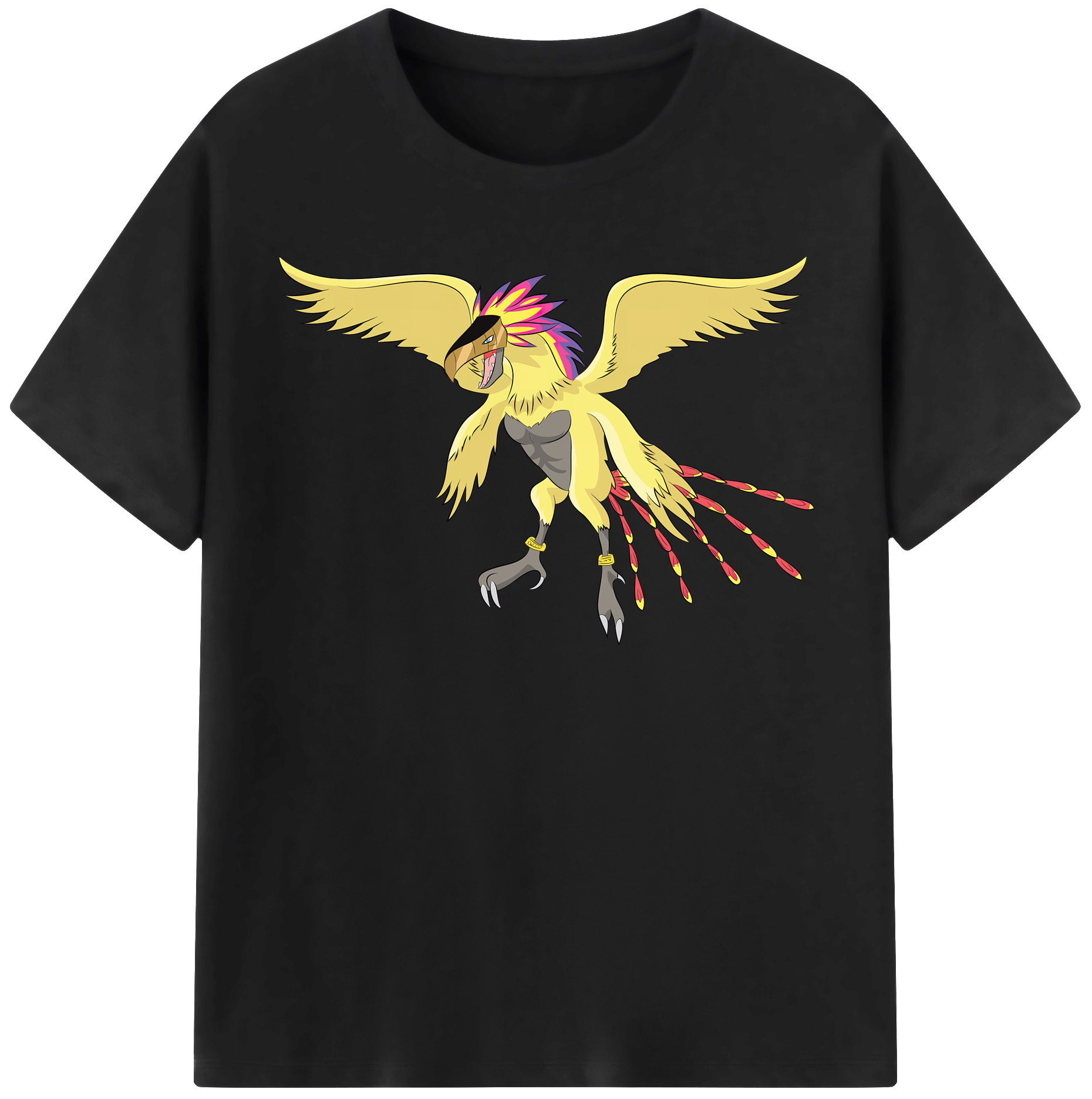 （画像用） Digimon デジタルモンスター/デジモン レディースカジュアルプリントTシャツ（綿100％）