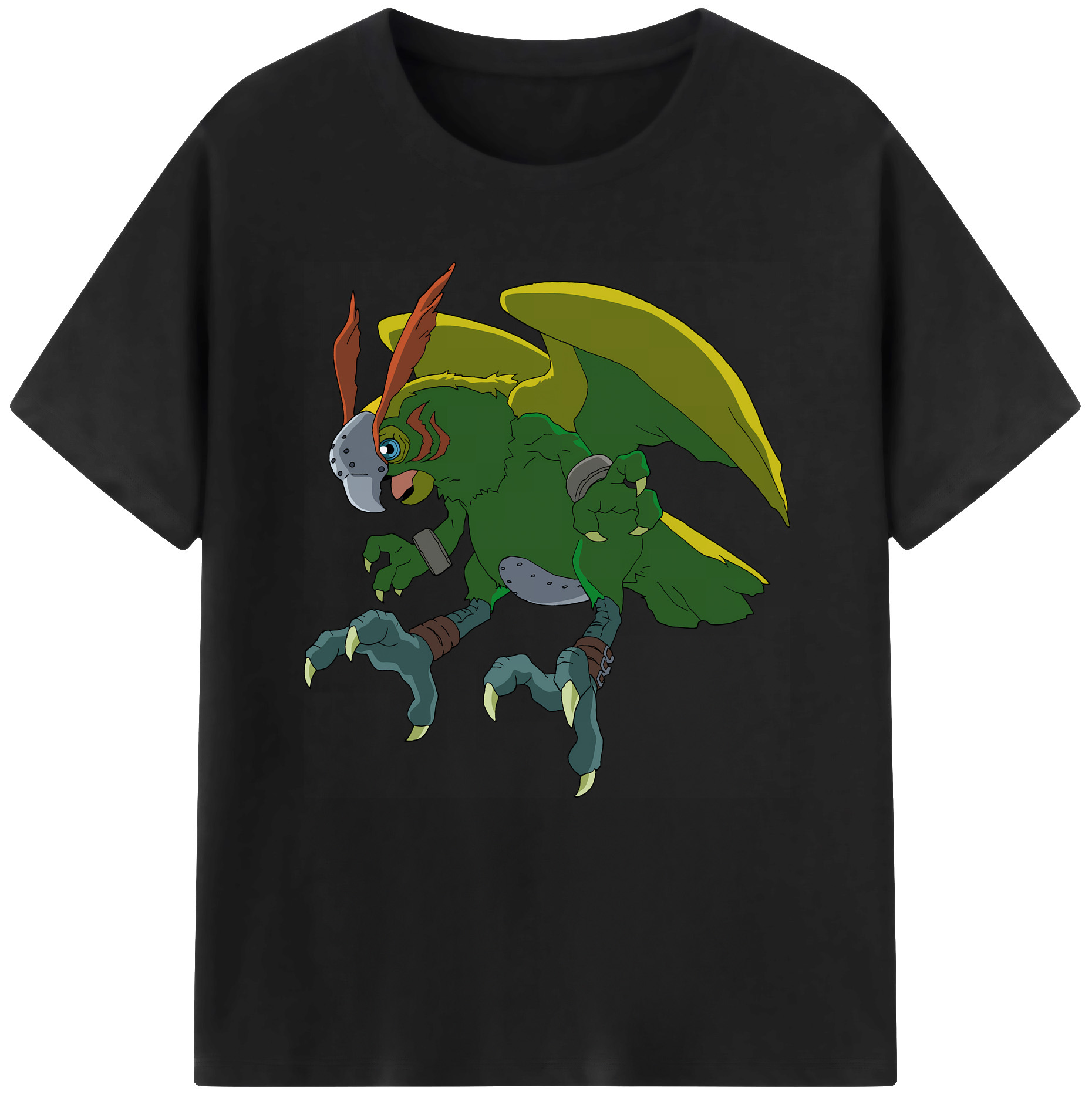 （画像用） Digimon デジタルモンスター/デジモン レディースカジュアルプリントTシャツ（綿100％）