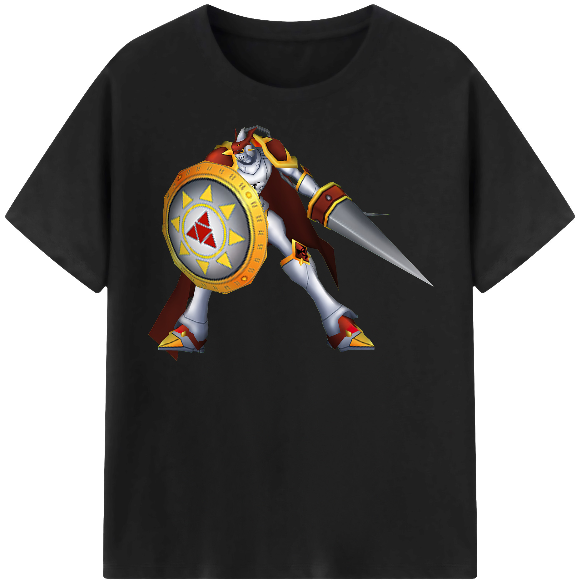 （画像用） Digimon デジタルモンスター/デジモン レディースカジュアルプリントTシャツ（綿100％）