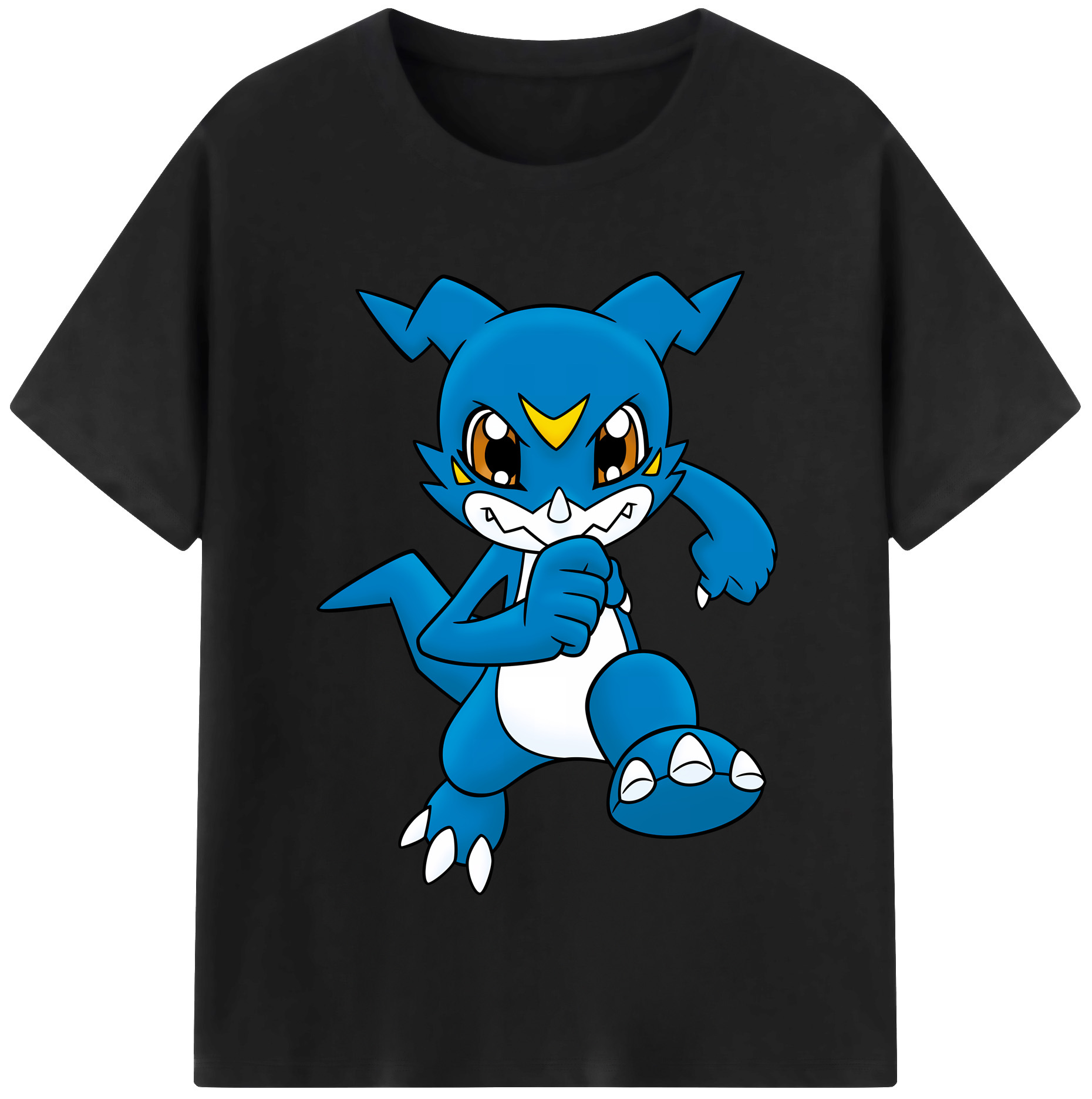 （画像用） Digimon デジタルモンスター/デジモン レディースカジュアルプリントTシャツ（綿100％）