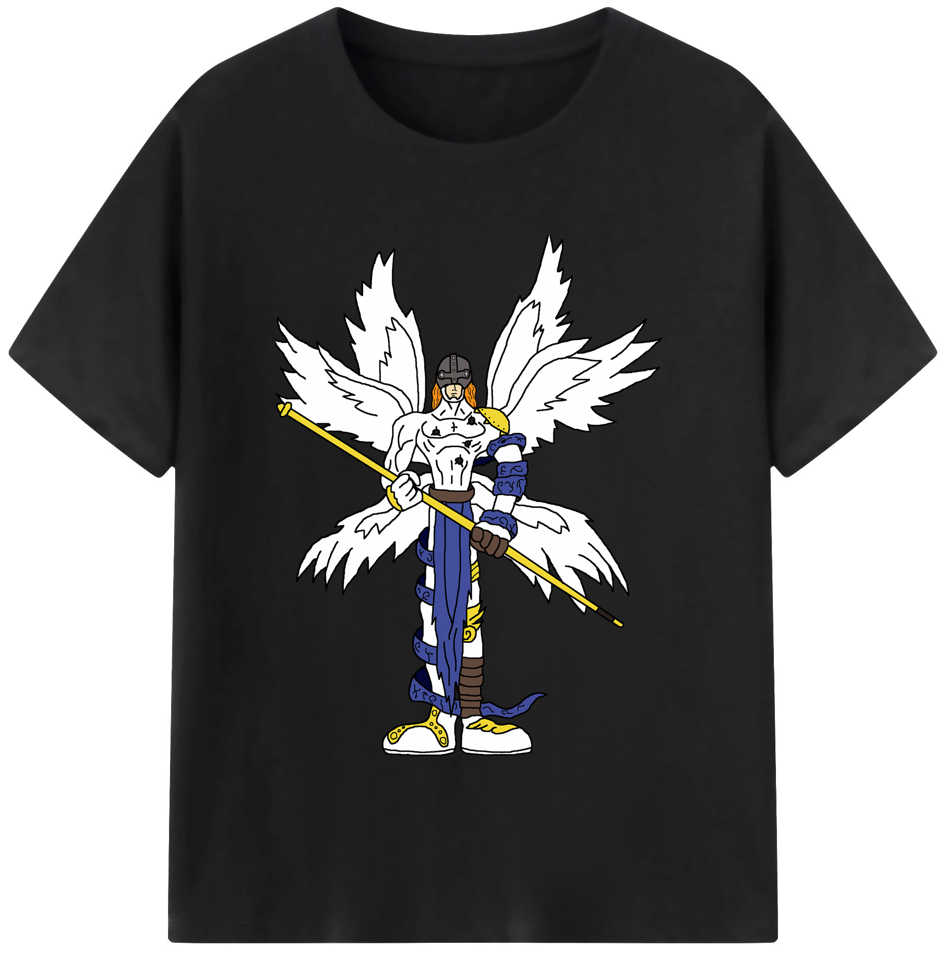 （画像用） Digimon デジタルモンスター/デジモン レディースカジュアルプリントTシャツ（綿100％）