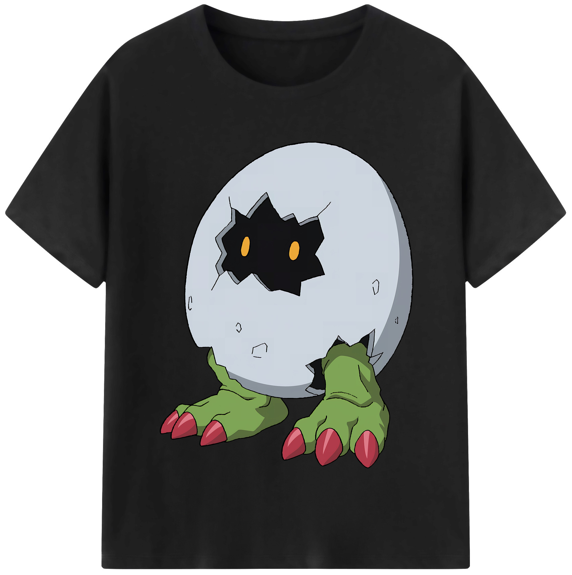 （画像用） Digimon デジタルモンスター/デジモン レディースカジュアルプリントTシャツ（綿100％）