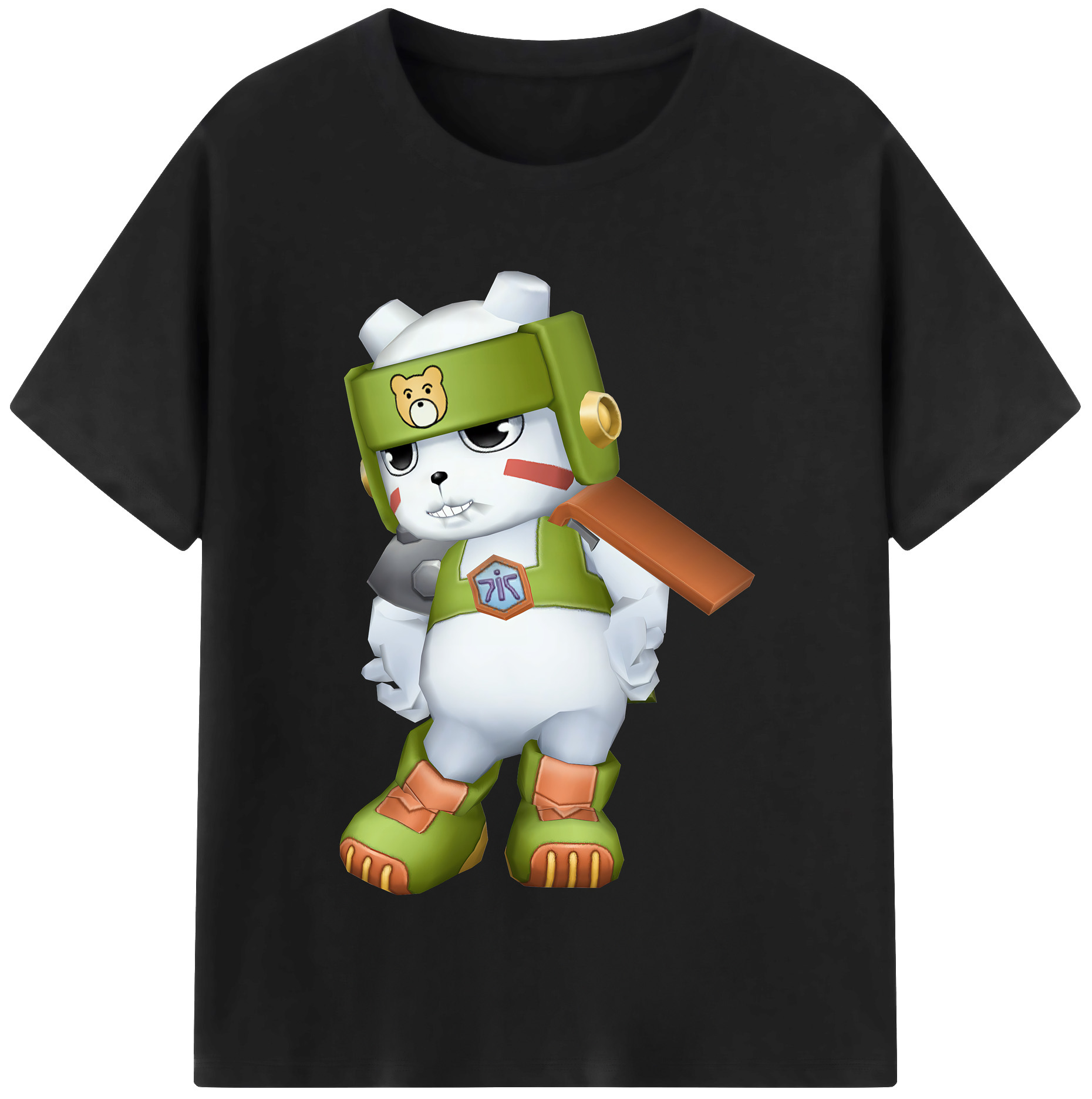 （画像用） Digimon デジタルモンスター/デジモン レディースカジュアルプリントTシャツ（綿100％）