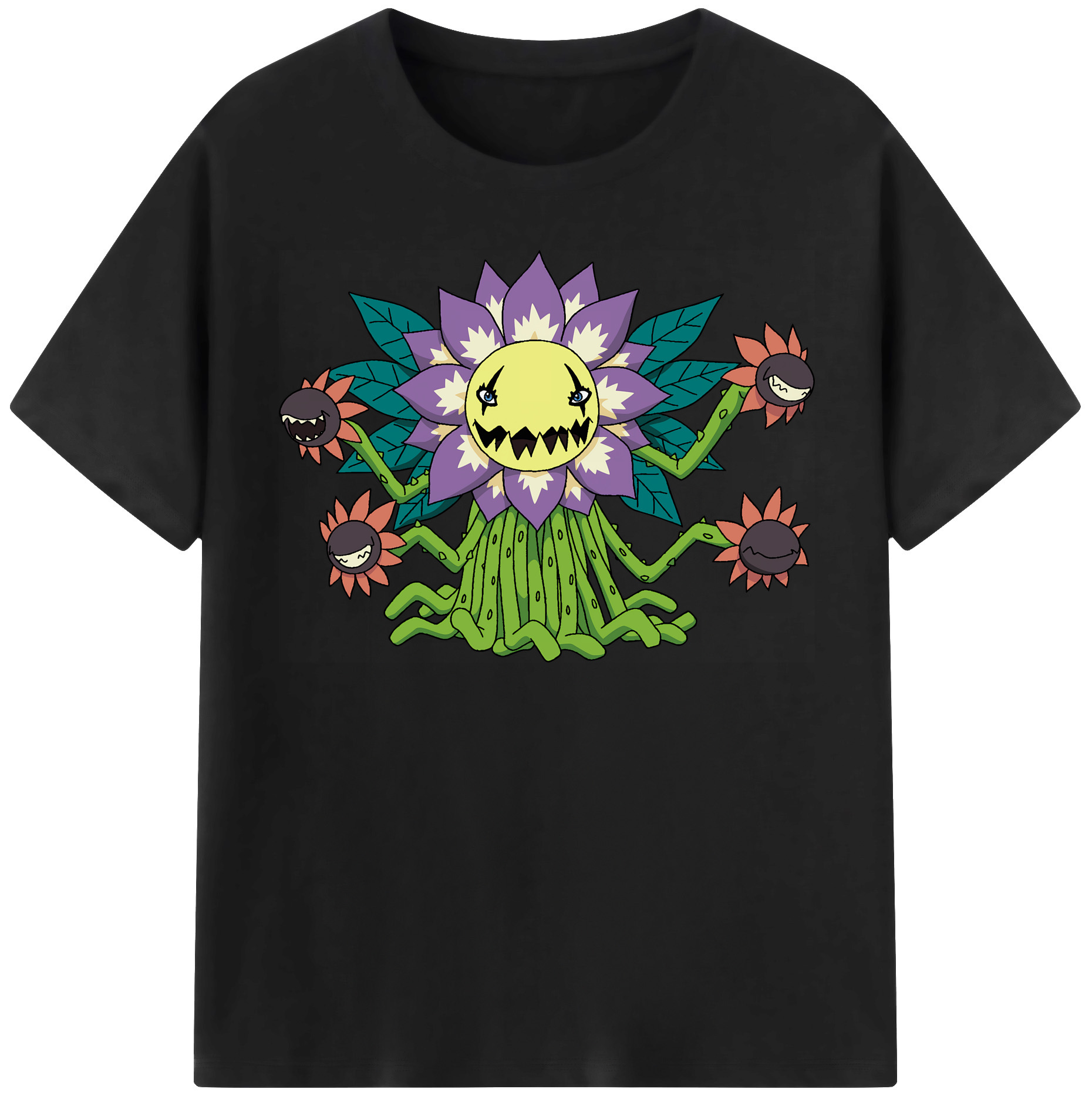 （画像用） Digimon デジタルモンスター/デジモン レディースカジュアルプリントTシャツ（綿100％）