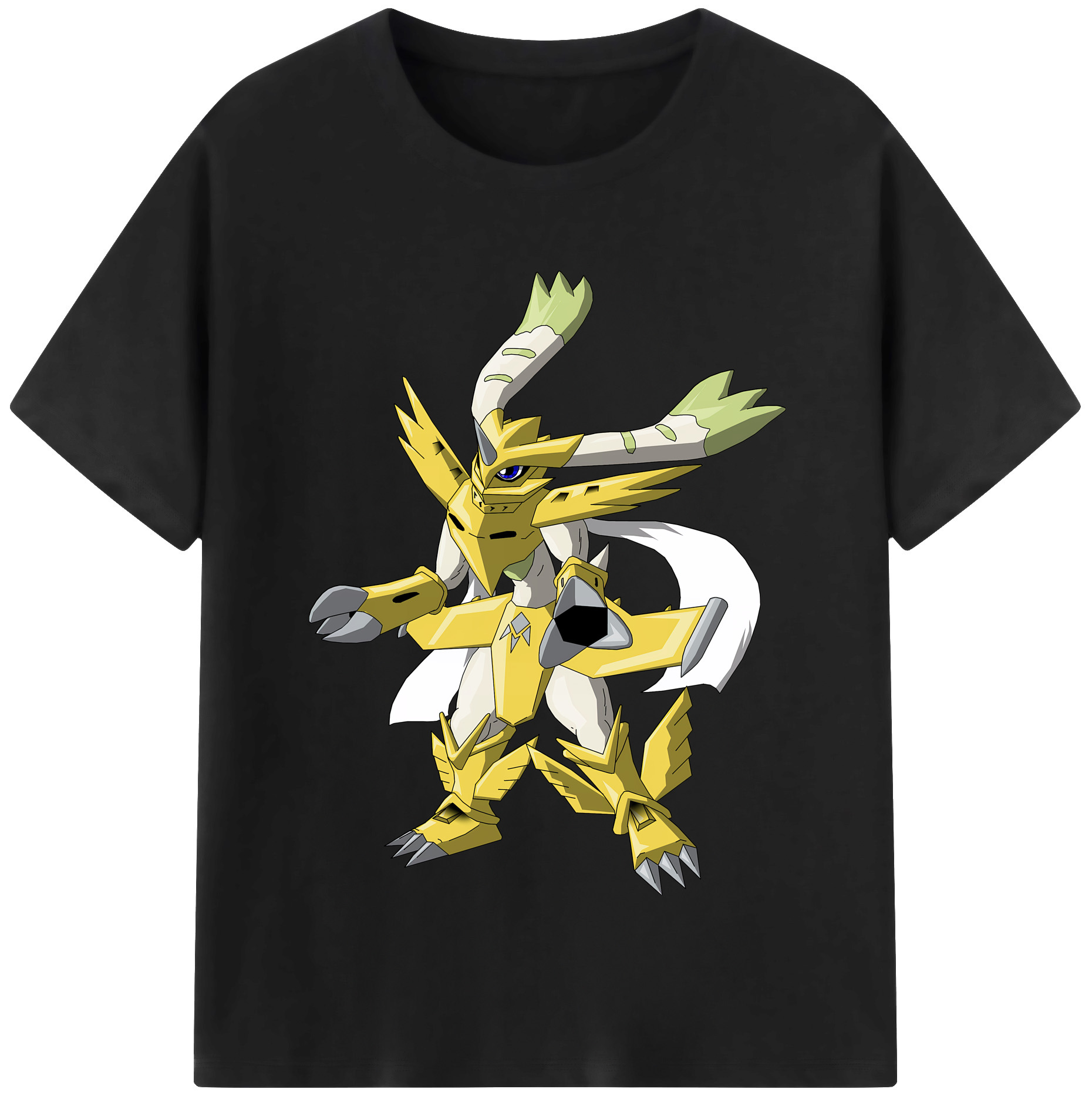 （画像用） Digimon デジタルモンスター/デジモン レディースカジュアルプリントTシャツ（綿100％）