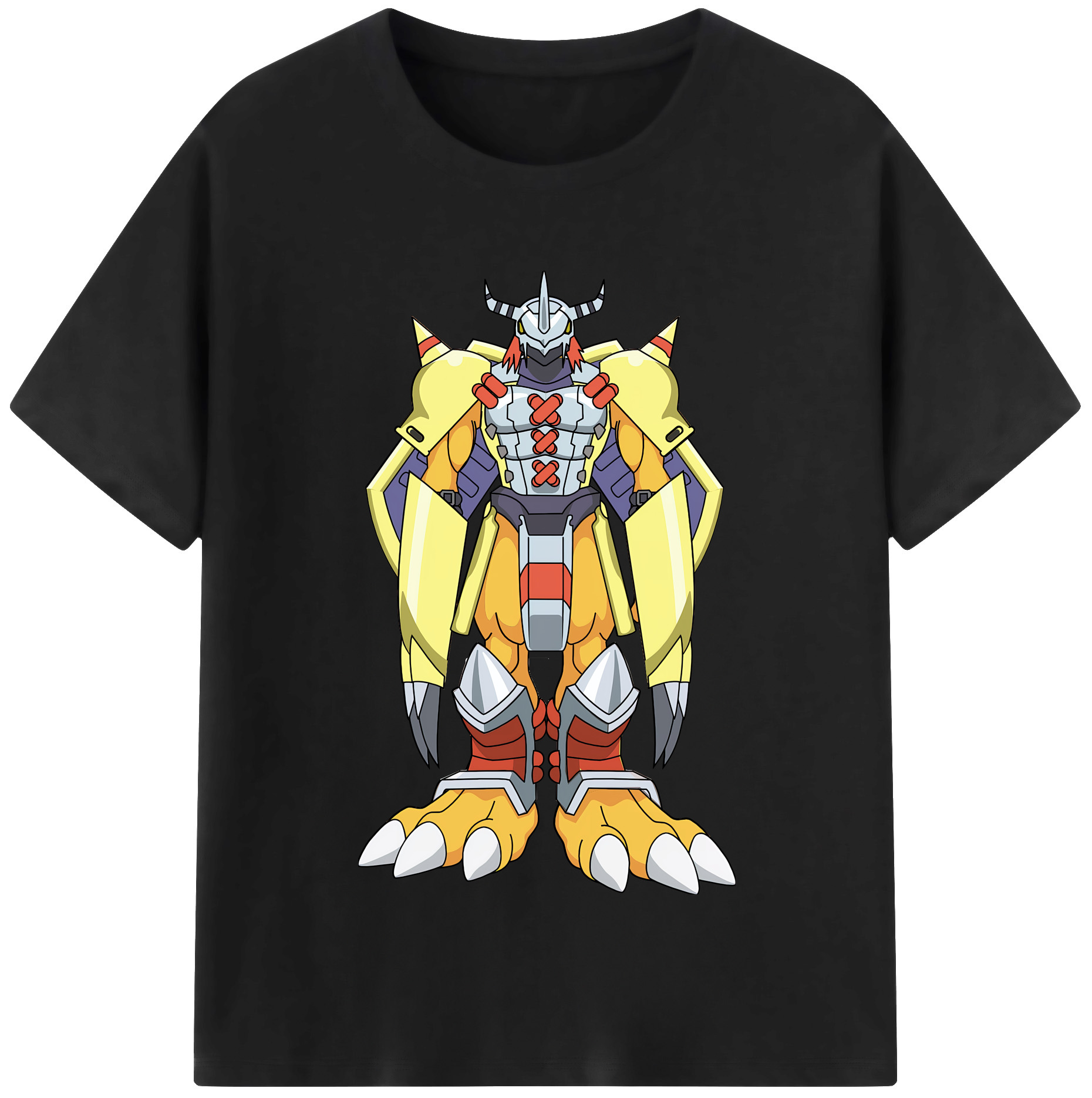 （画像用） Digimon デジタルモンスター/デジモン レディースカジュアルプリントTシャツ（綿100％）