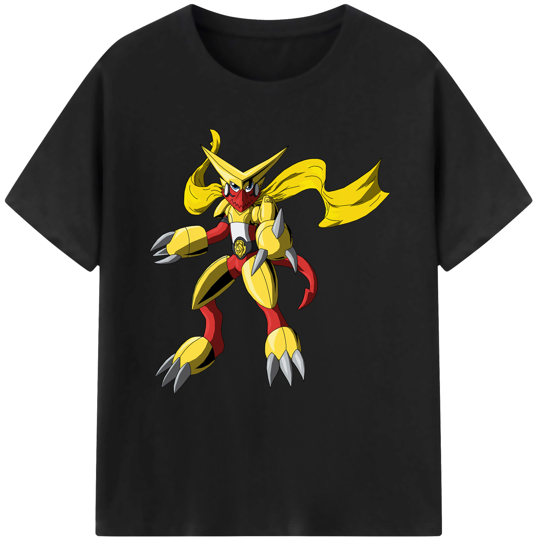 （画像用） Digimon デジタルモンスター/デジモン レディースカジュアルプリントTシャツ（綿100％）