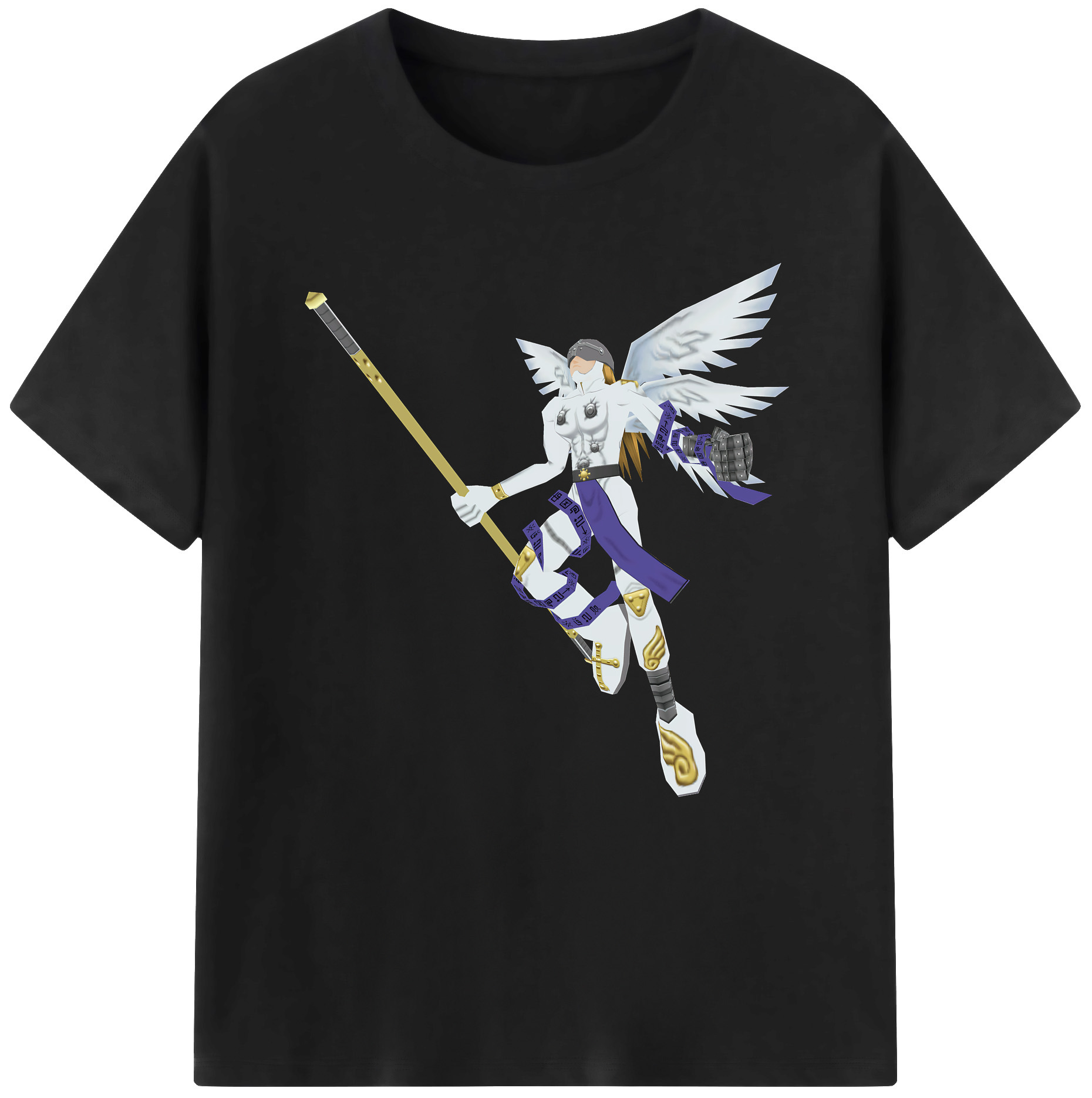 （画像用） Digimon デジタルモンスター/デジモン レディースカジュアルプリントTシャツ（綿100％）